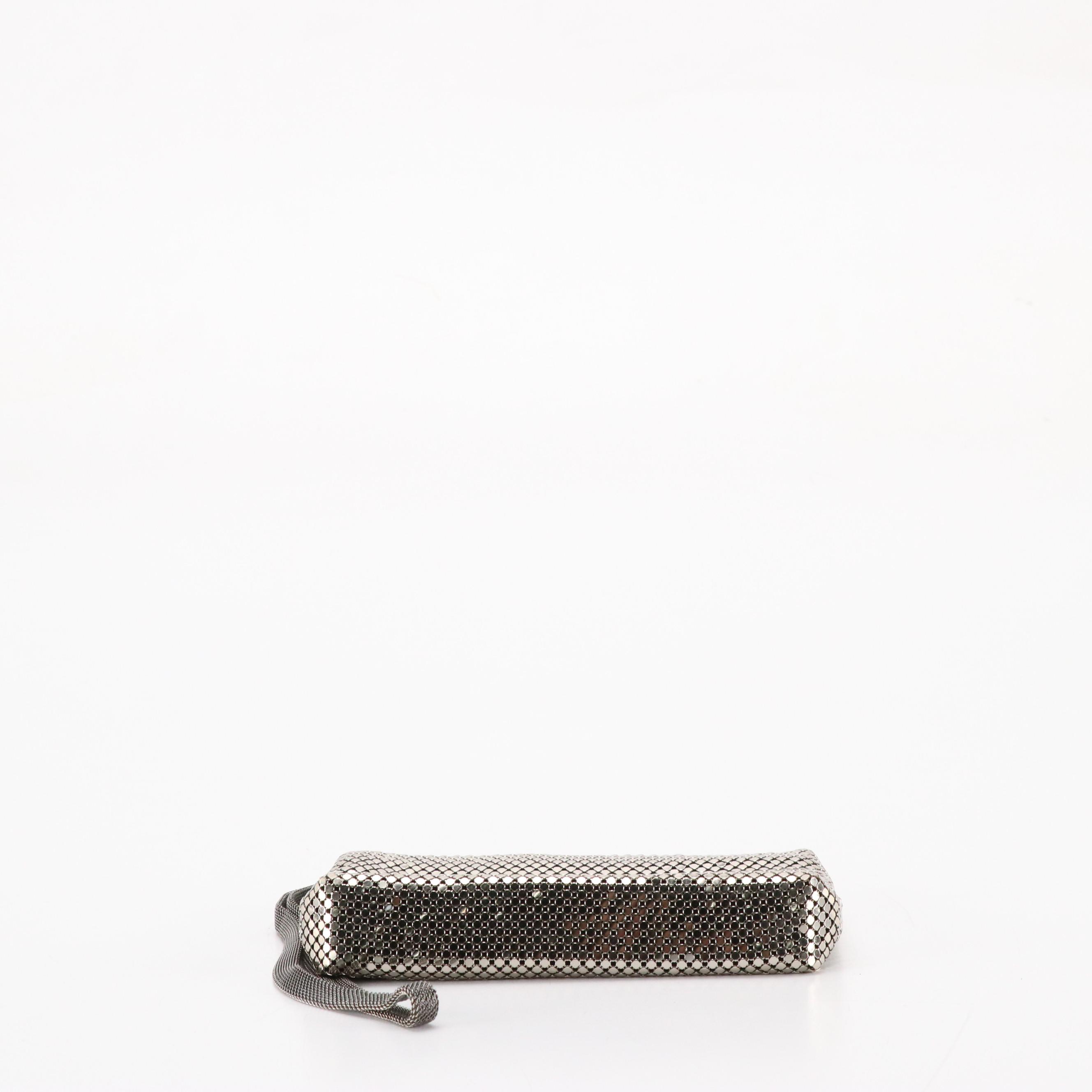 Whiting & Davis Metal Mesh Evening Zip Wristlets, Mini Bags and Pouches