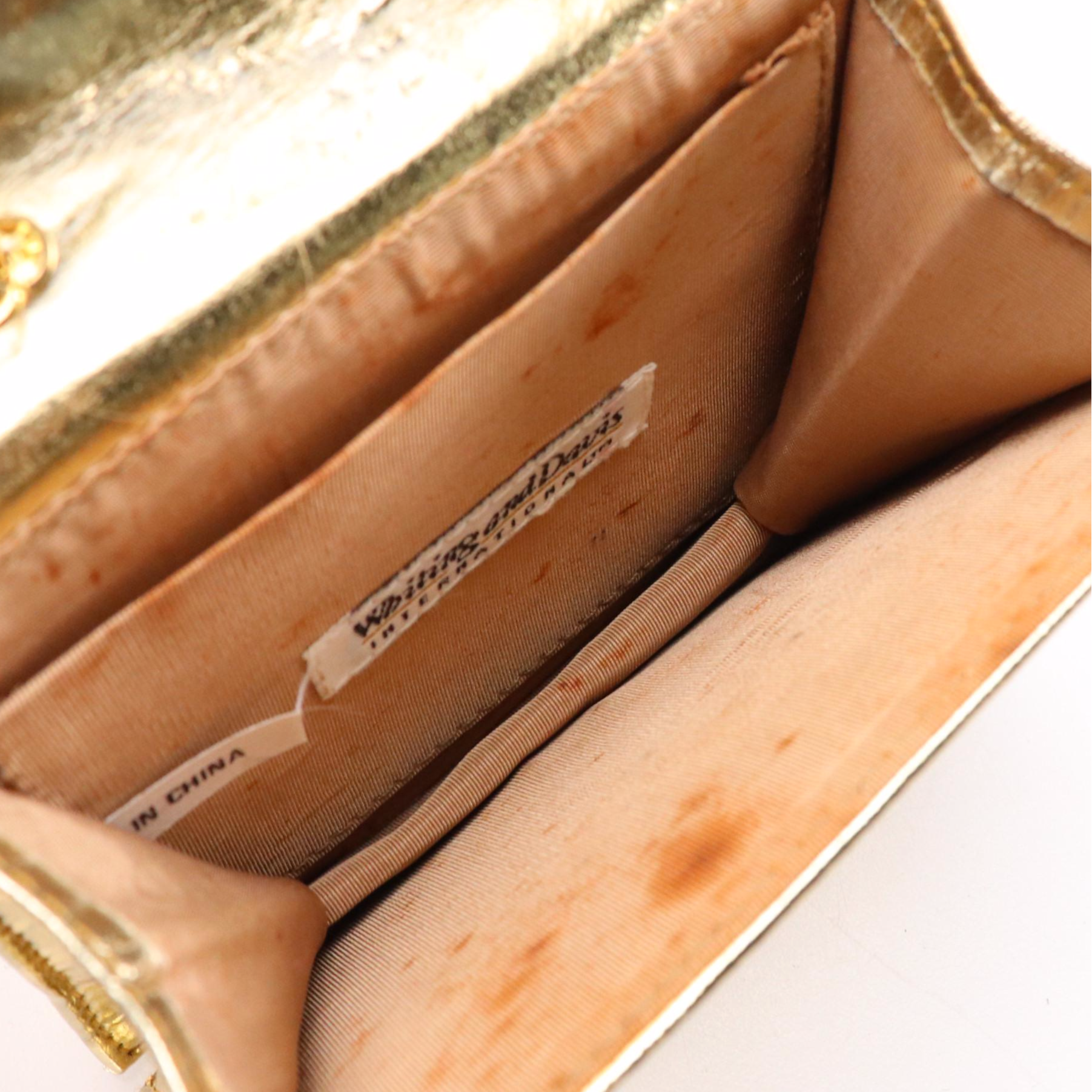 Whiting & Davis Metal Mesh Evening Zip Wristlets, Mini Bags and Pouches