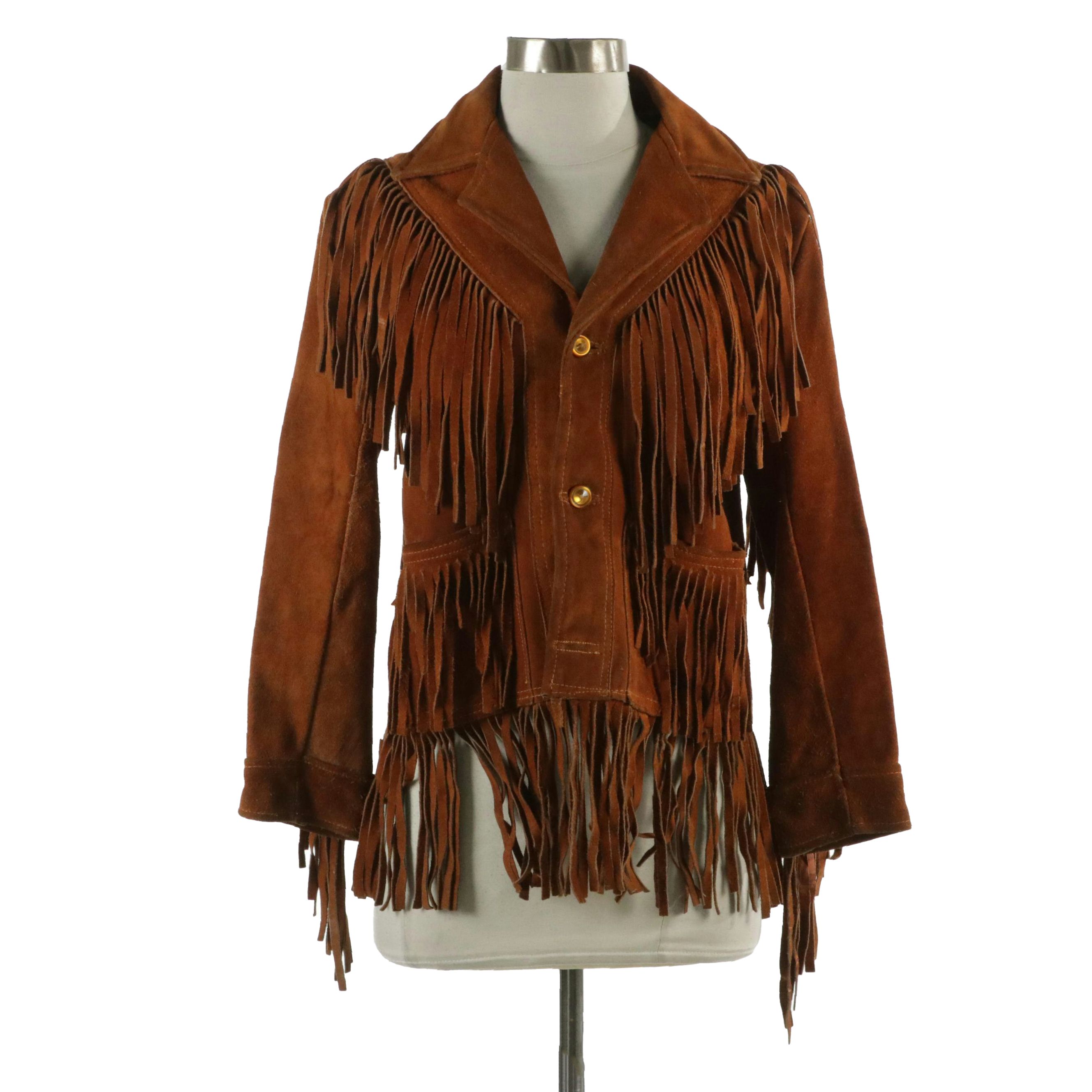 Vazquez Fringed Suede Jacket