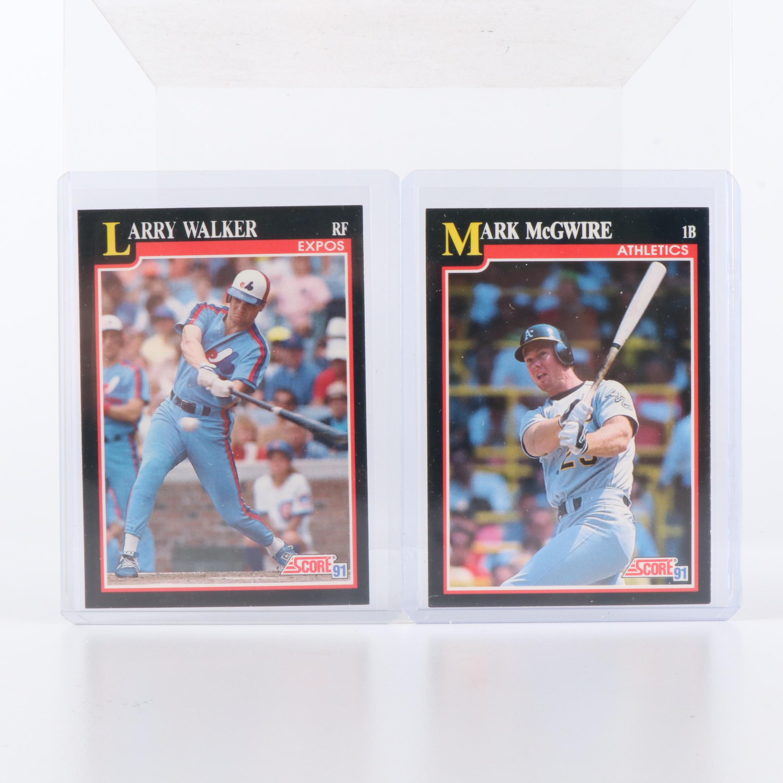 3,200 Mint Condition 1991 Score Cello Box Case Baseball Cards