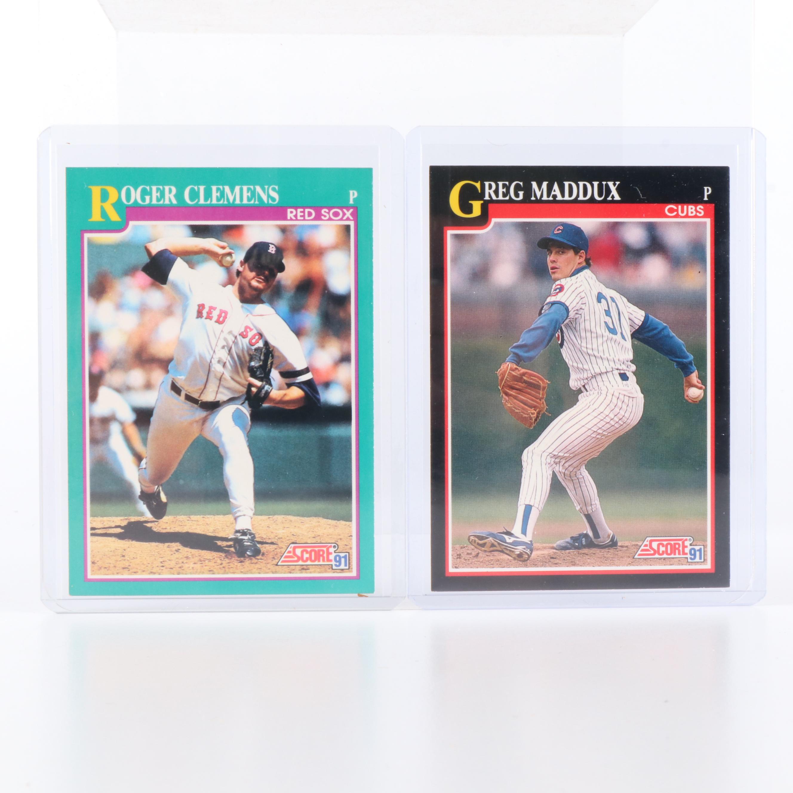 3,200 Mint Condition 1991 Score Cello Box Case Baseball Cards