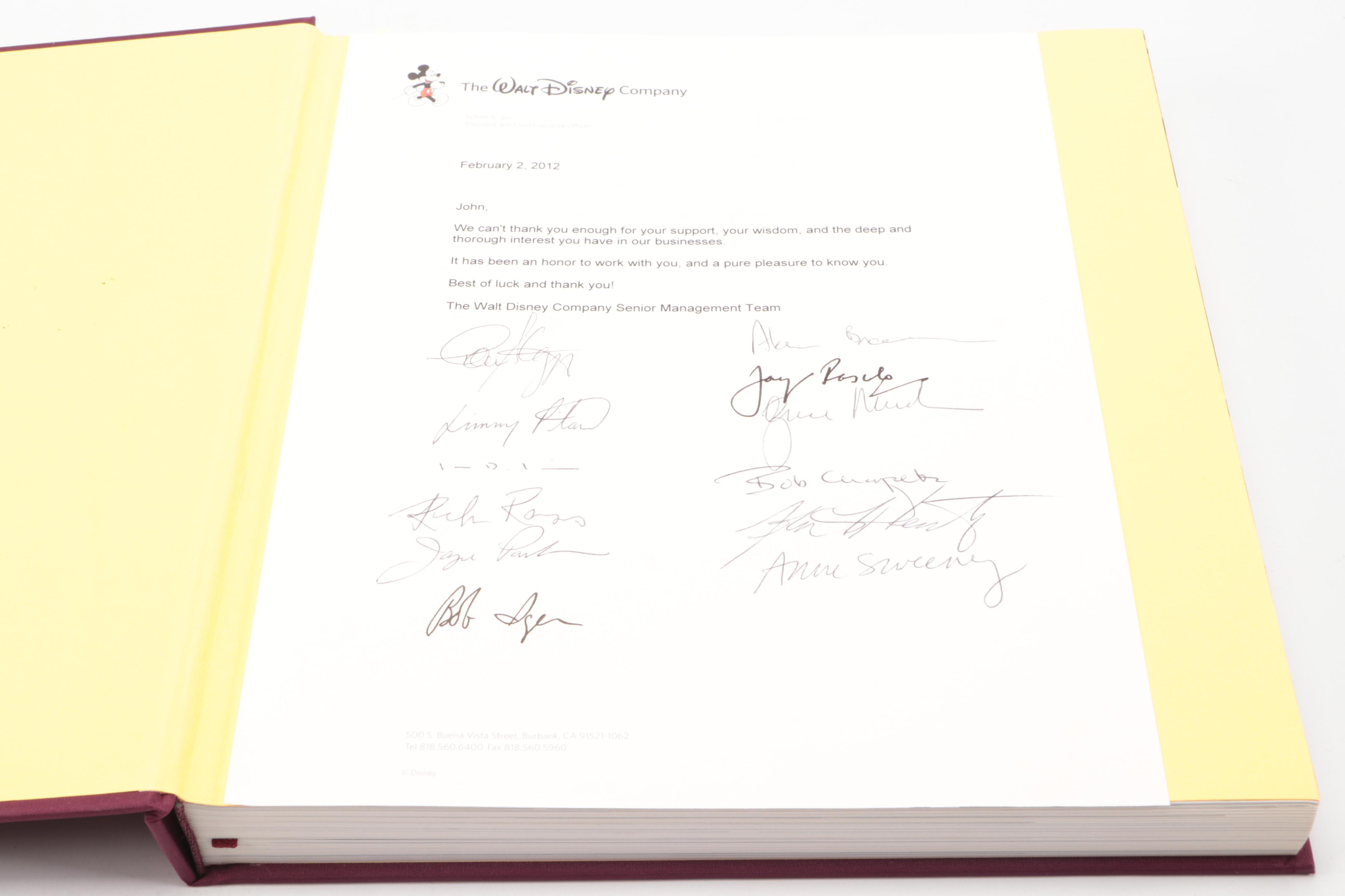 Signed Limited First Edition Thus "The Illusion of Life" by Thomas and Johnston