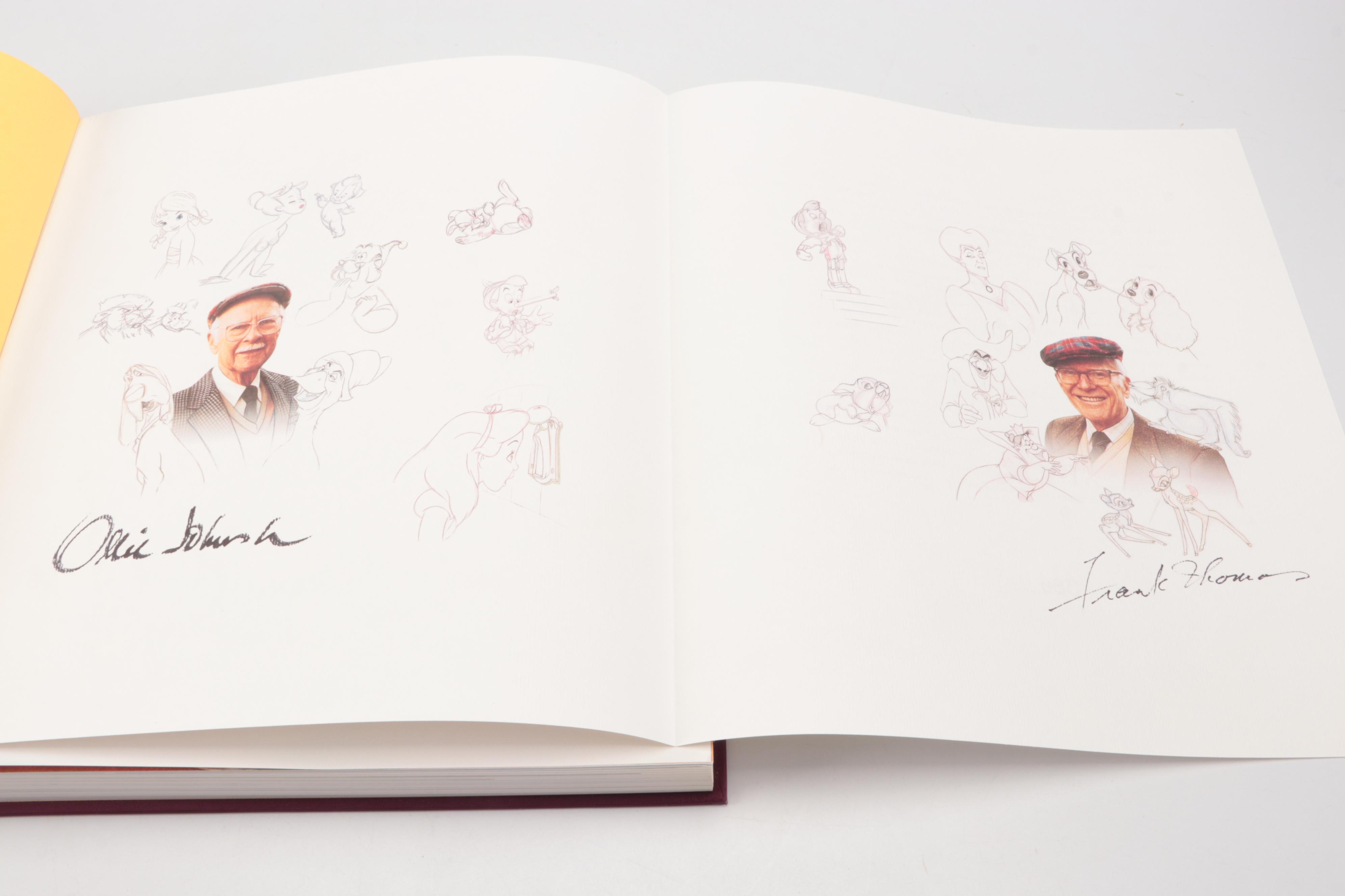 Signed Limited First Edition Thus "The Illusion of Life" by Thomas and Johnston