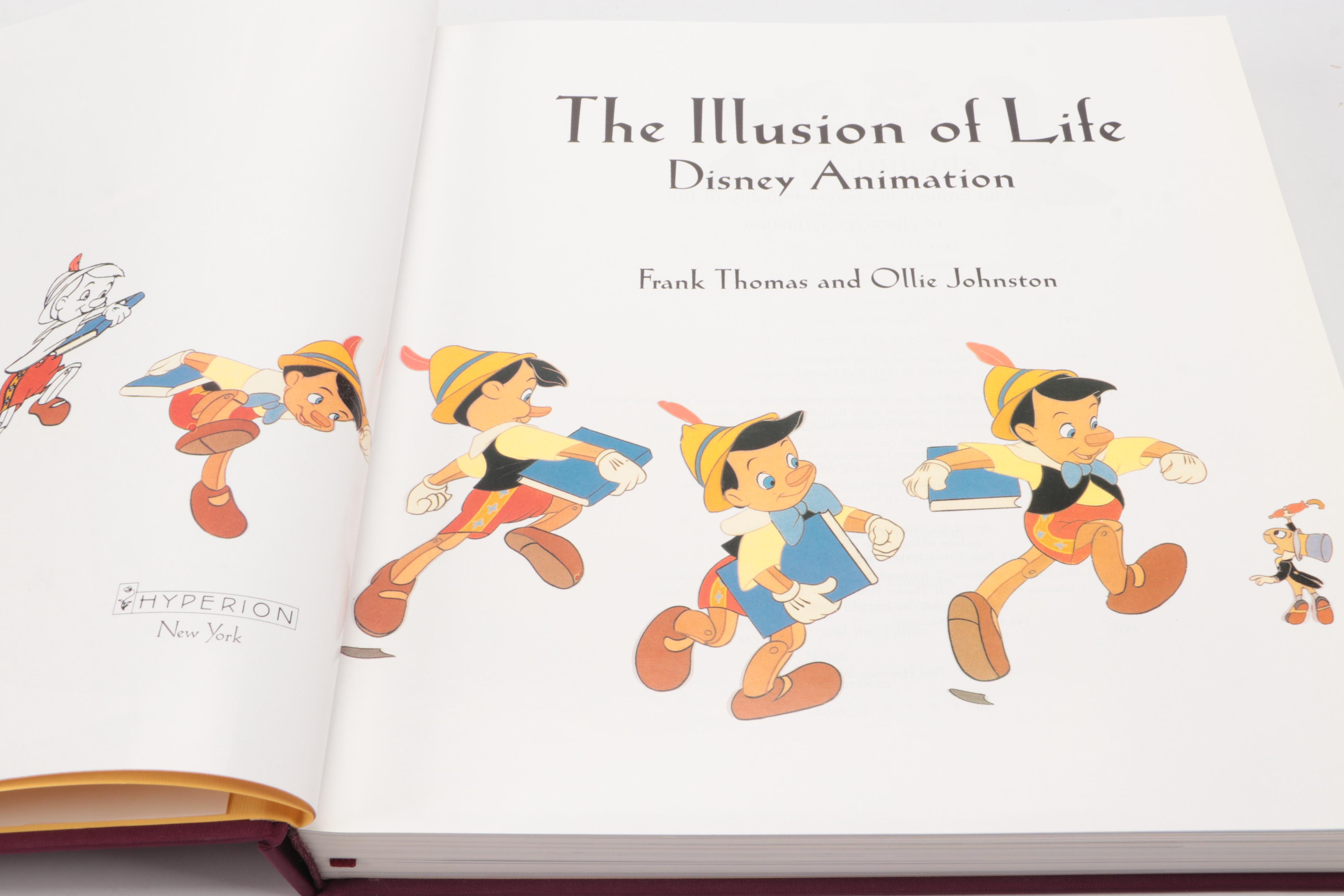 Signed Limited First Edition Thus "The Illusion of Life" by Thomas and Johnston