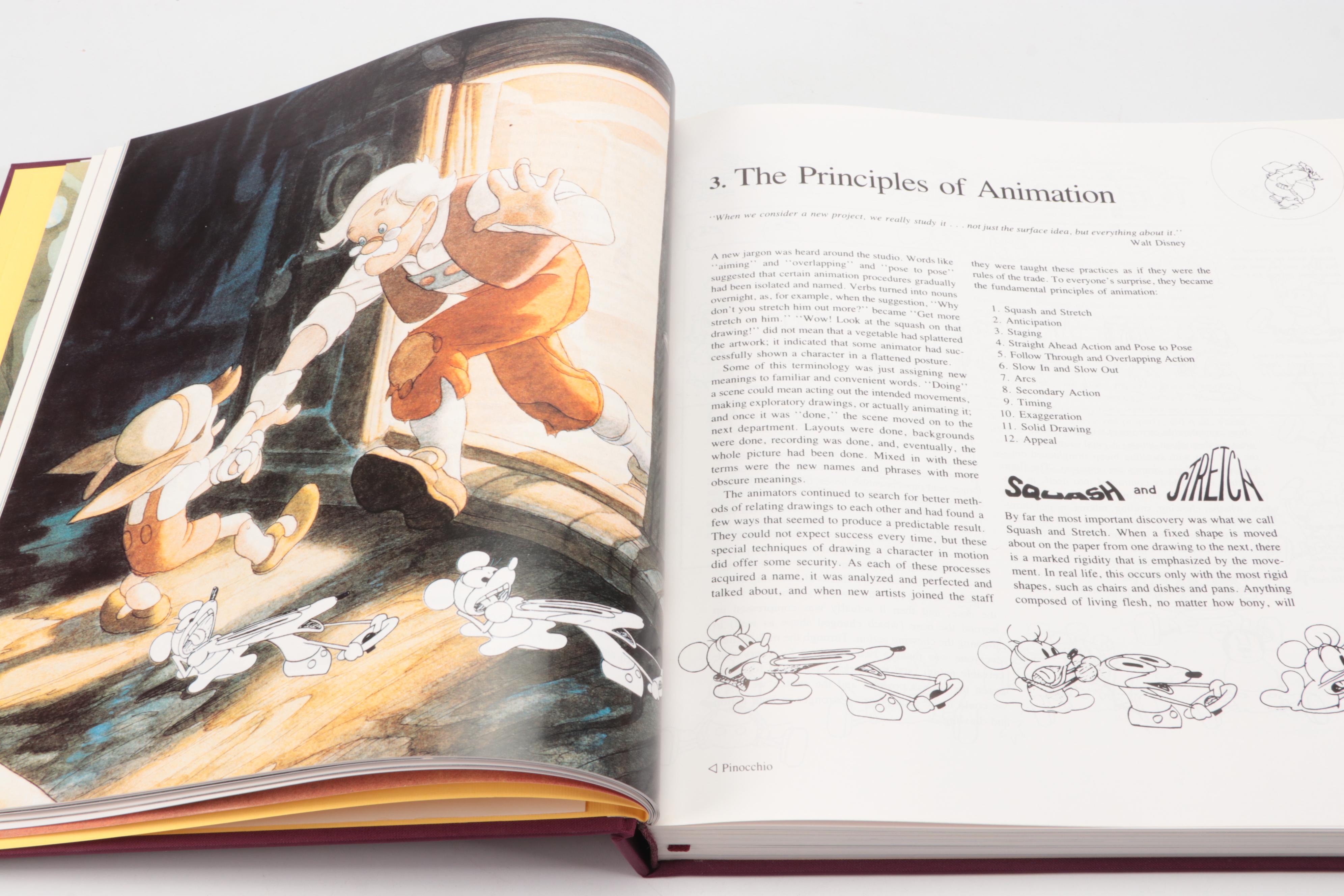 Signed Limited First Edition Thus "The Illusion of Life" by Thomas and Johnston