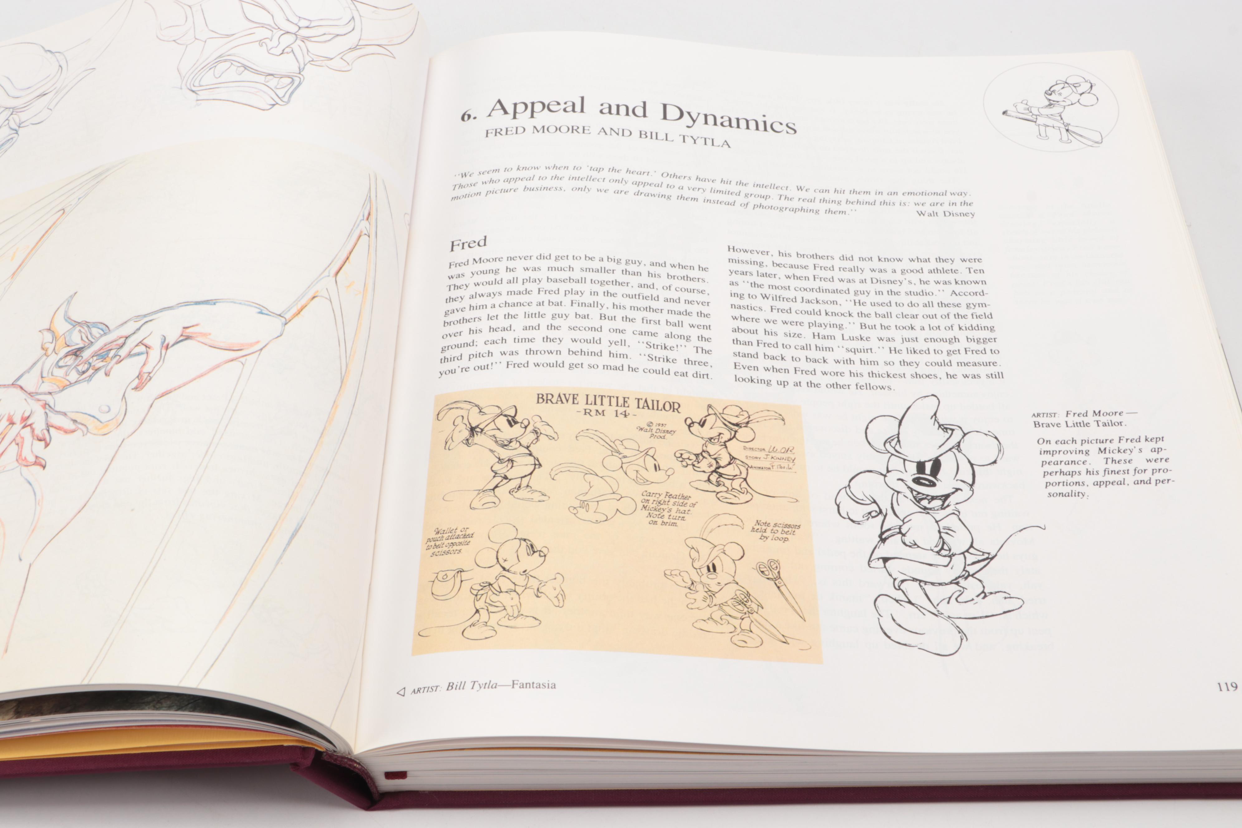 Signed Limited First Edition Thus "The Illusion of Life" by Thomas and Johnston