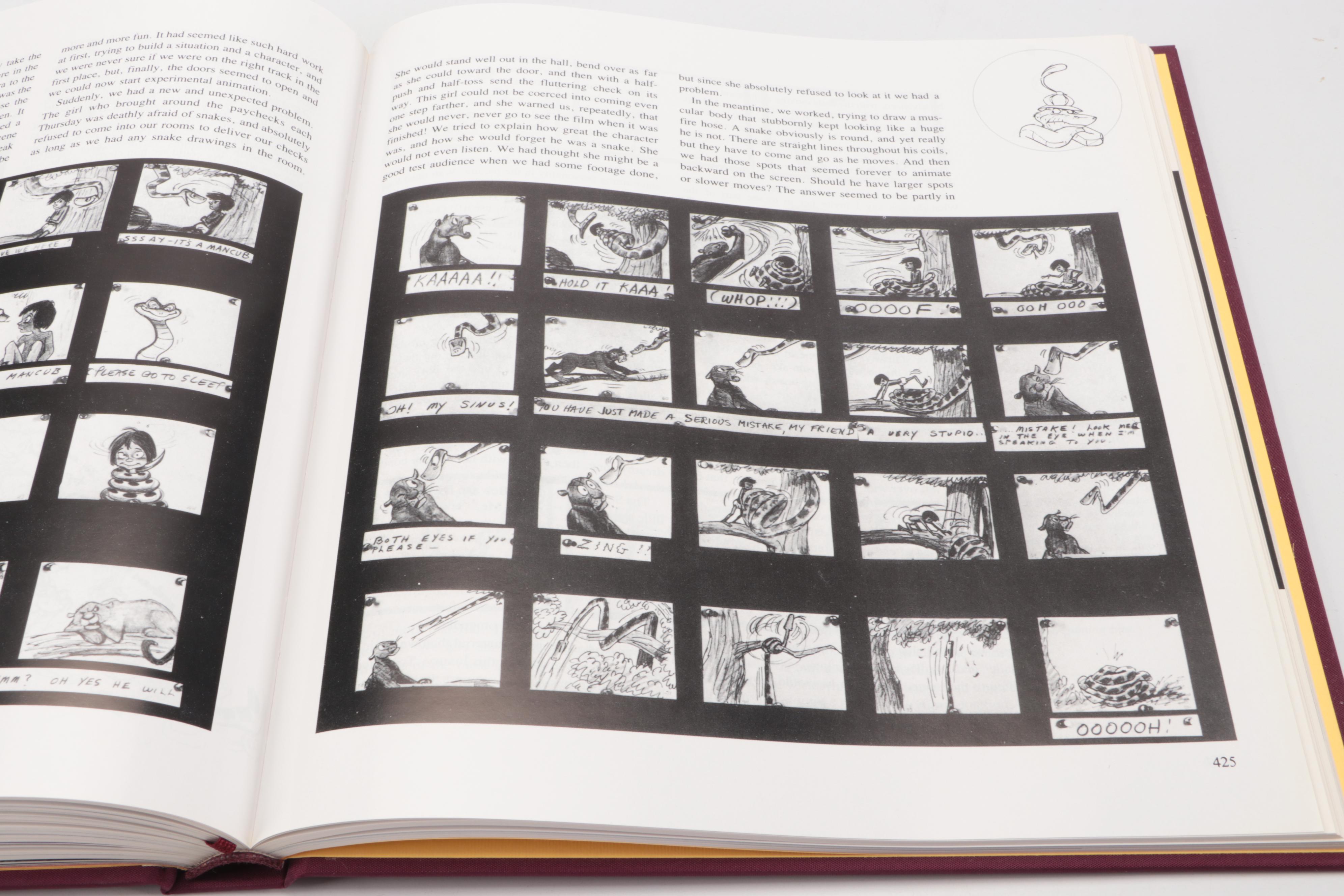 Signed Limited First Edition Thus "The Illusion of Life" by Thomas and Johnston