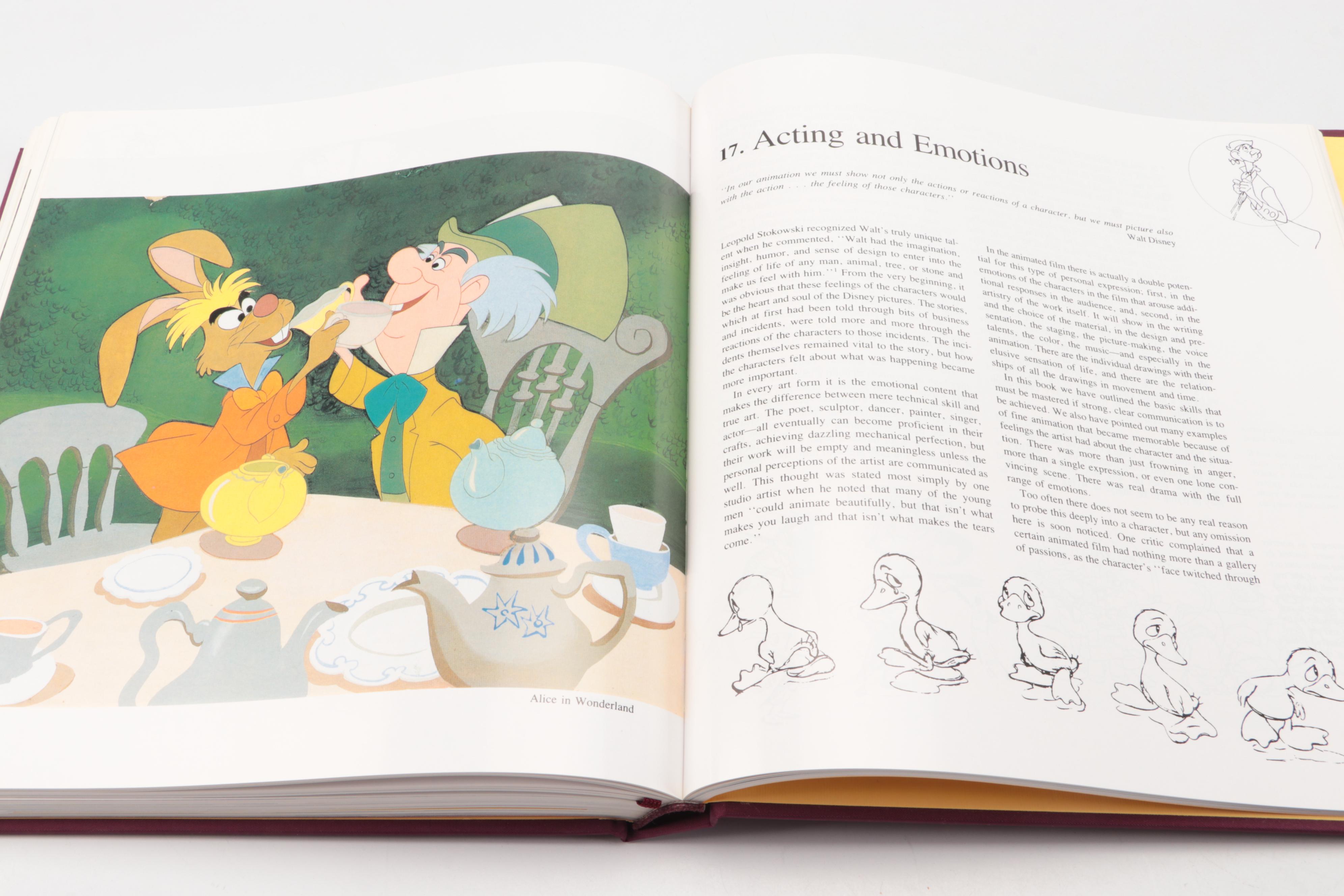 Signed Limited First Edition Thus "The Illusion of Life" by Thomas and Johnston