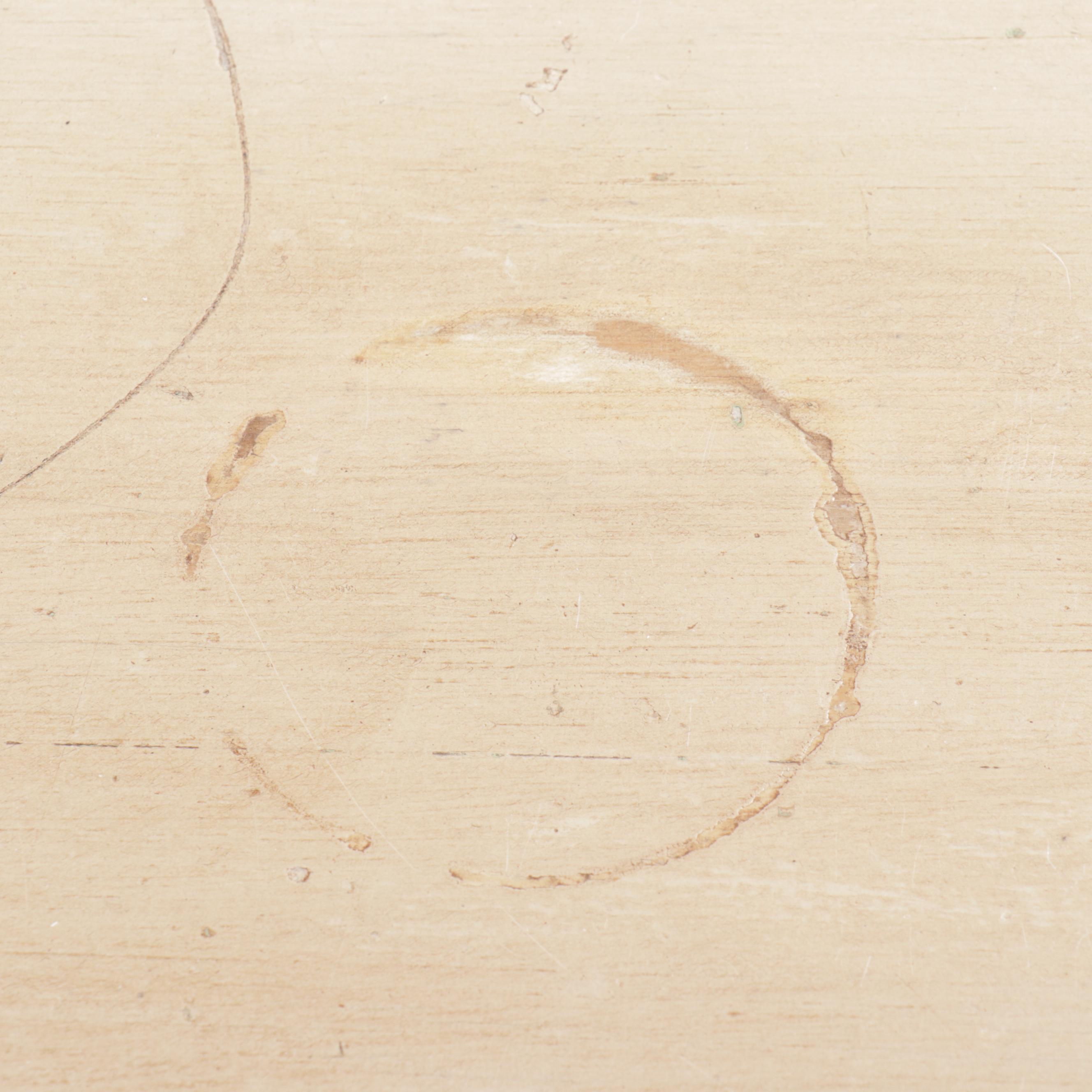 Gustavian Style Painted Wood Chest of Drawers