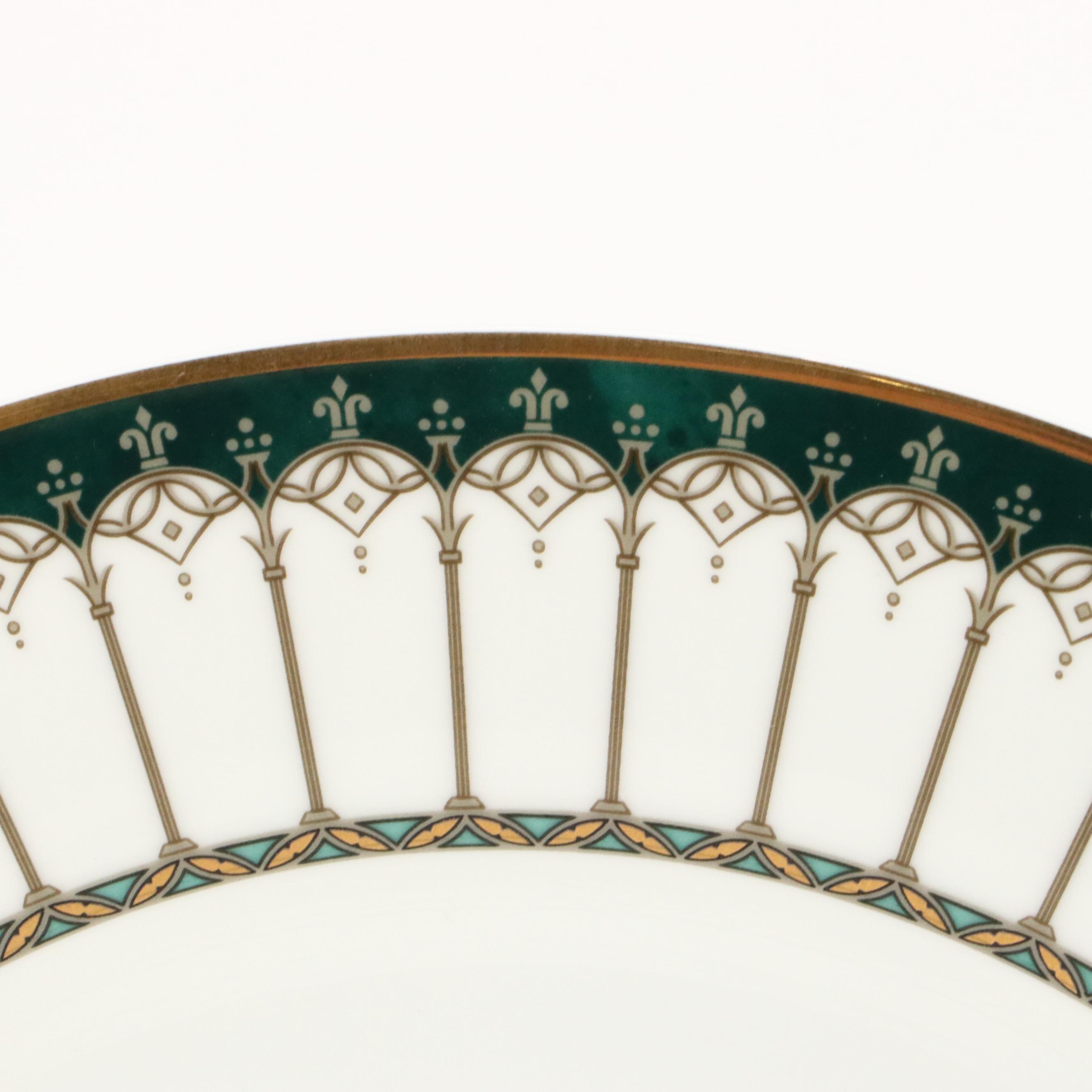 Nikko "Emeraude" Bone China Dinnerware, 1995–2003