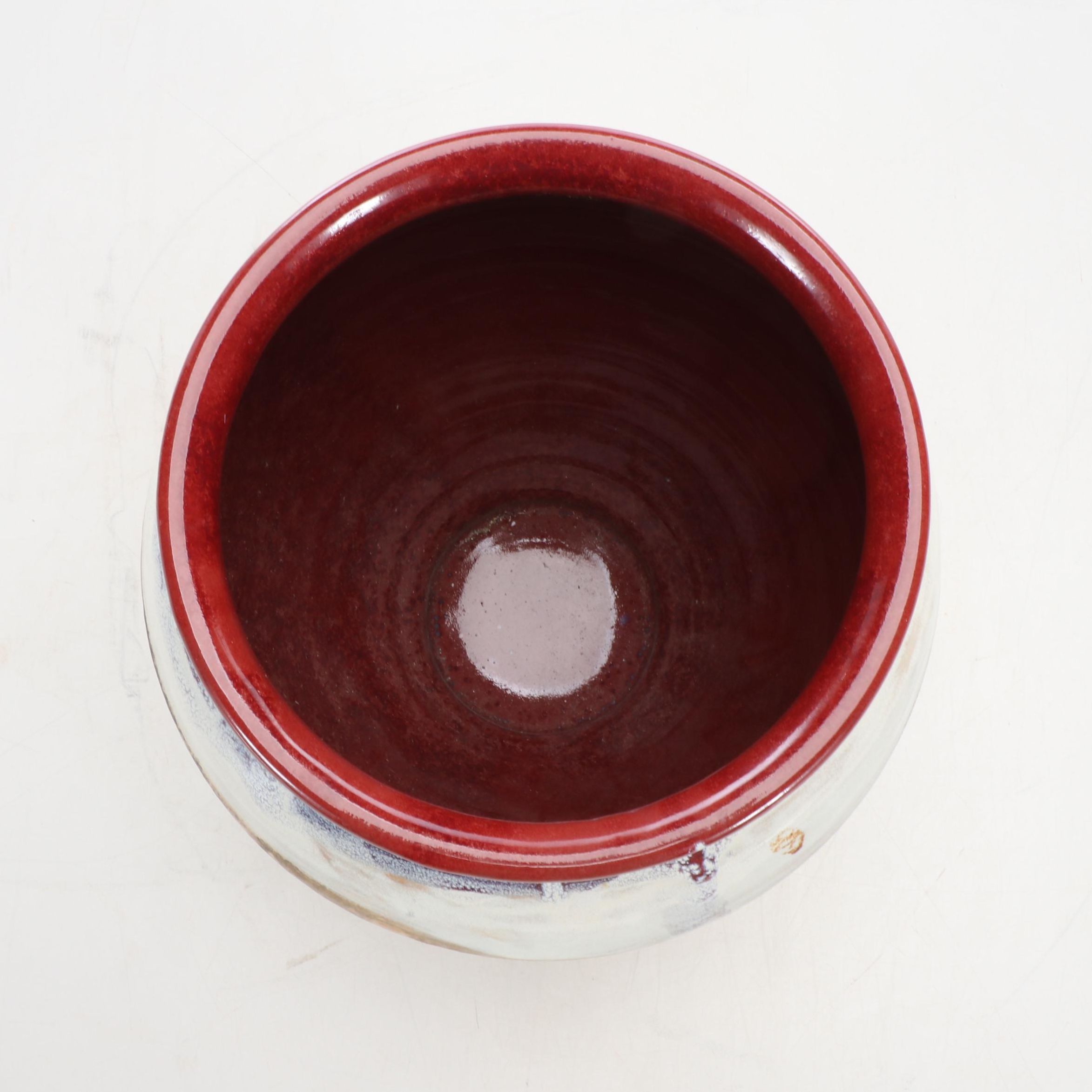 Pigeon River Pottery Planter Signed "Tim Kerns"