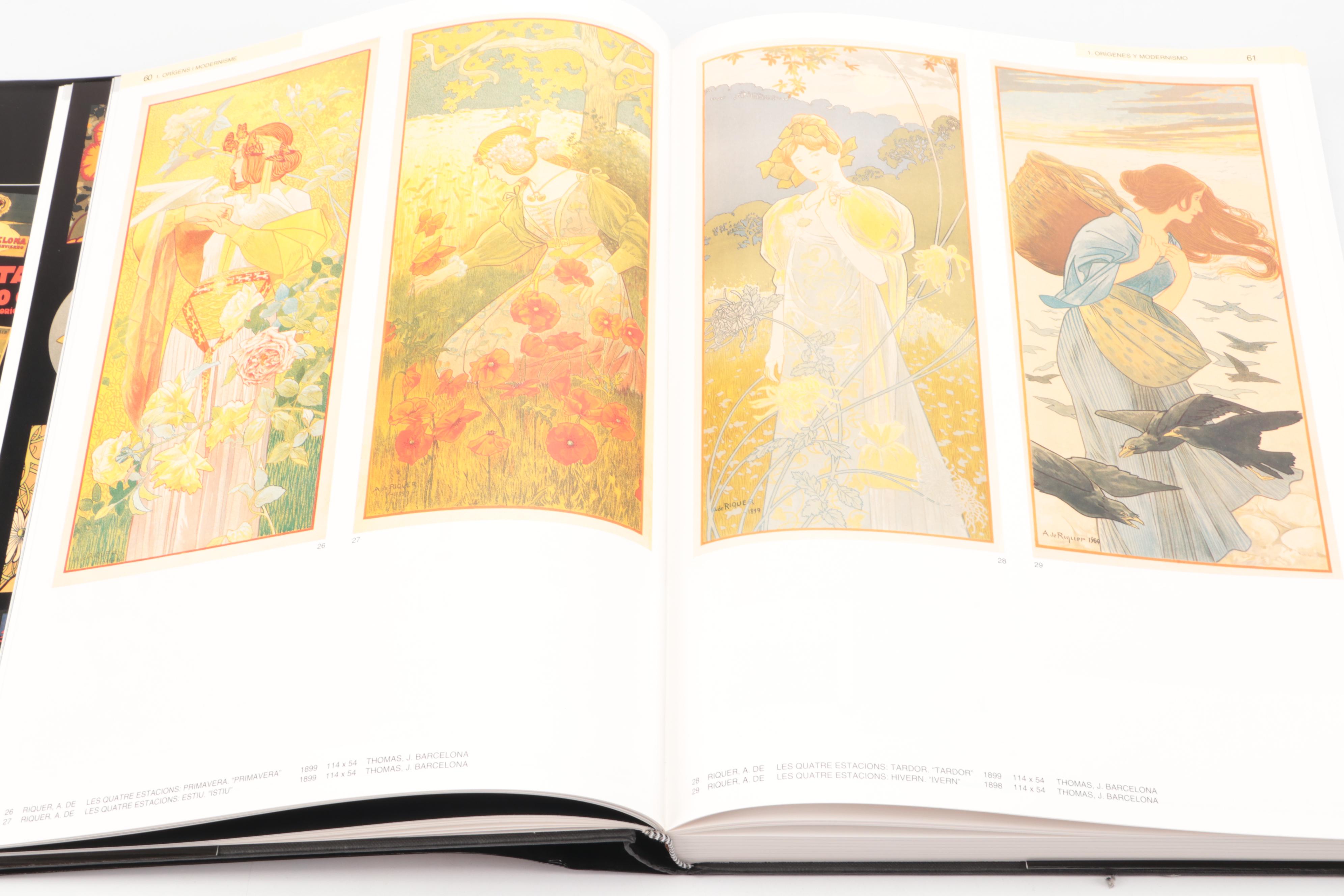 First Edition "Cataluña en 1000 Carteles" by Jordi Carulla et al, 1994