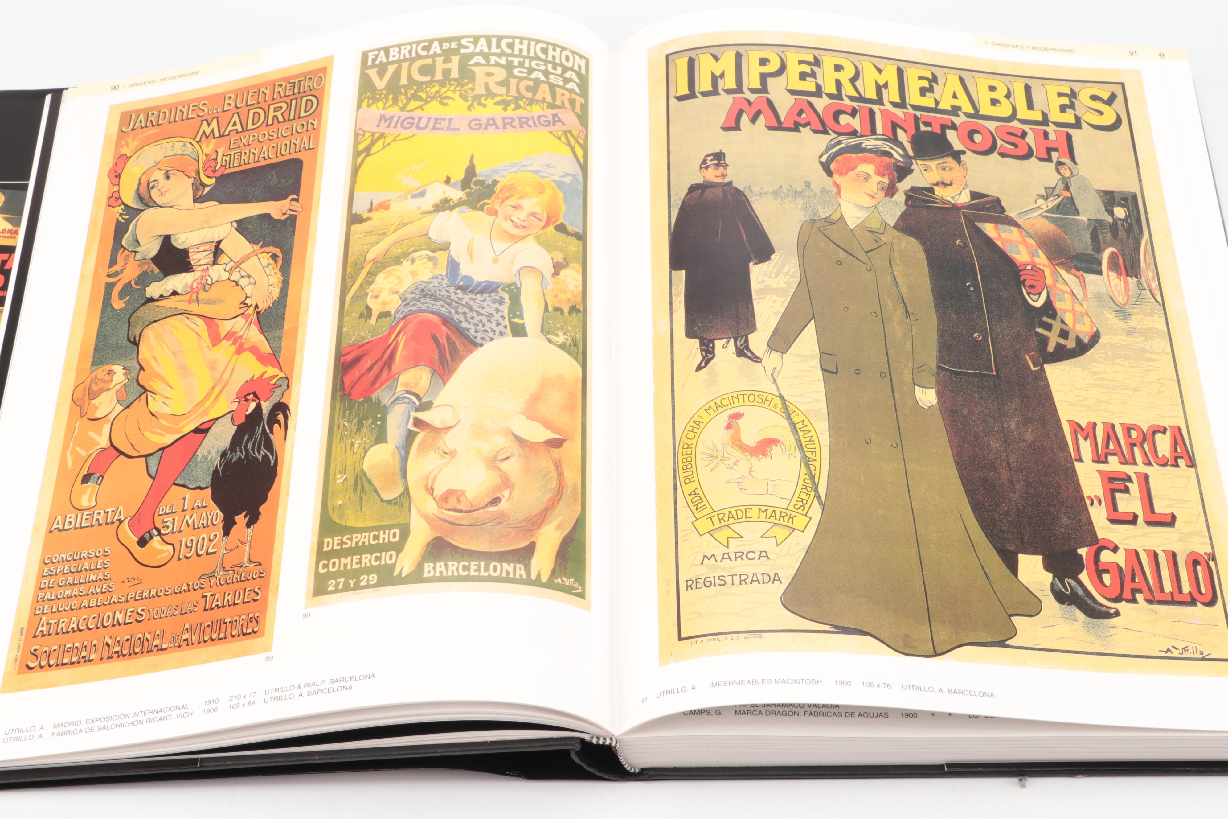 First Edition "Cataluña en 1000 Carteles" by Jordi Carulla et al, 1994