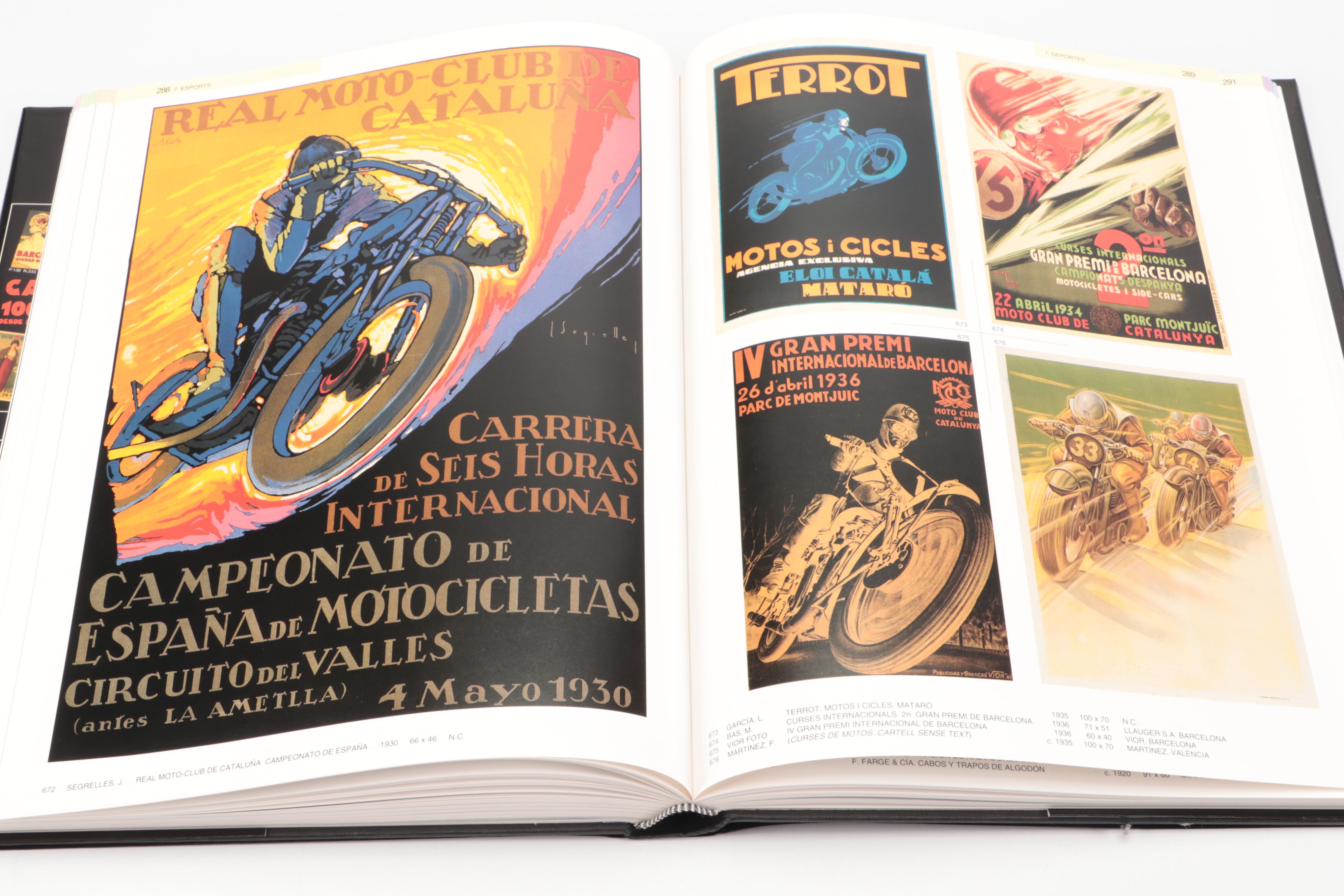 First Edition "Cataluña en 1000 Carteles" by Jordi Carulla et al, 1994