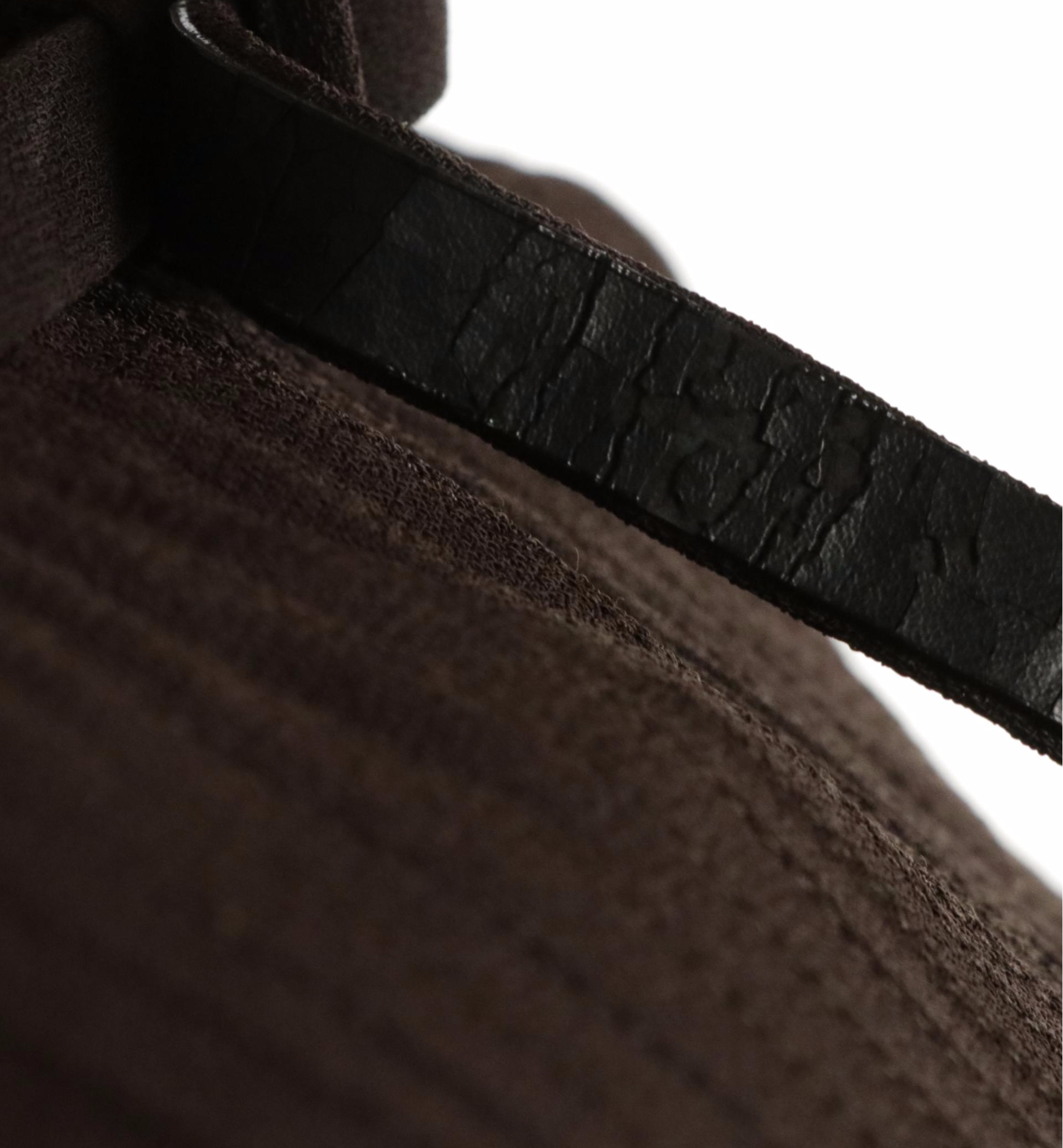 Chanel Chocolate Brown Pleated Polyester Maxi Skirt, Late 20th Century