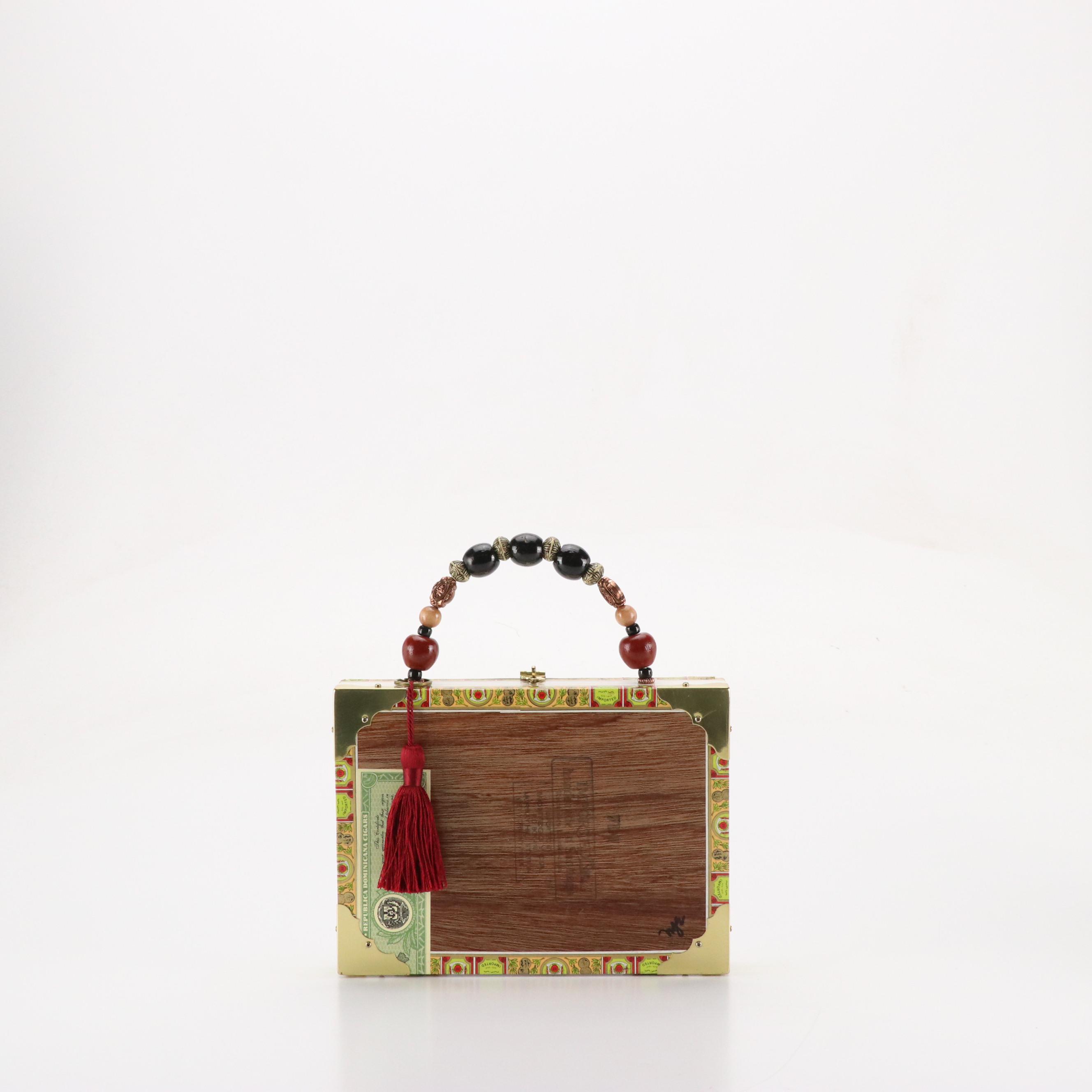 Swarovski Crystal Fur Isabella Bag with Mary Frances, Cigar Box Purses and More