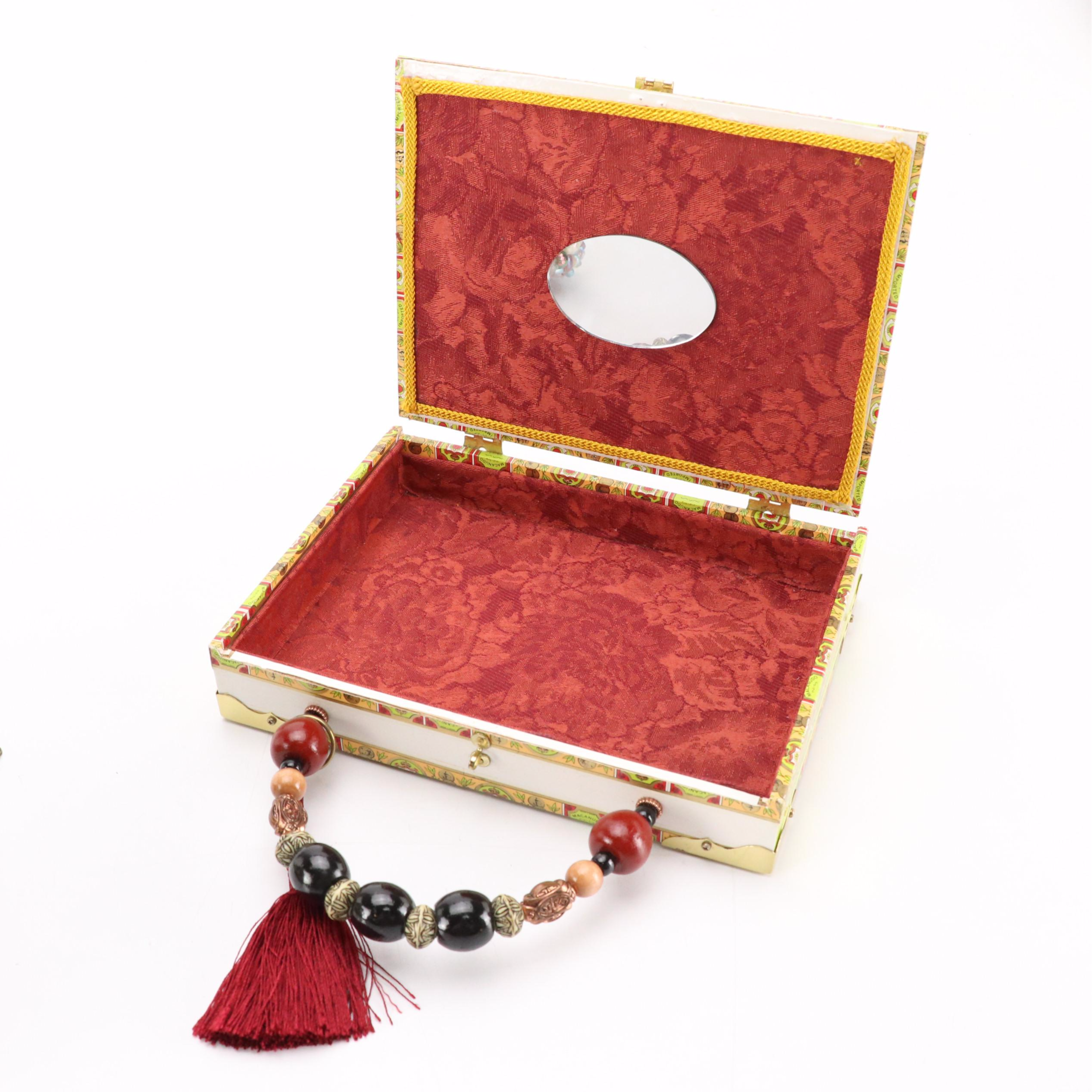 Swarovski Crystal Fur Isabella Bag with Mary Frances, Cigar Box Purses and More