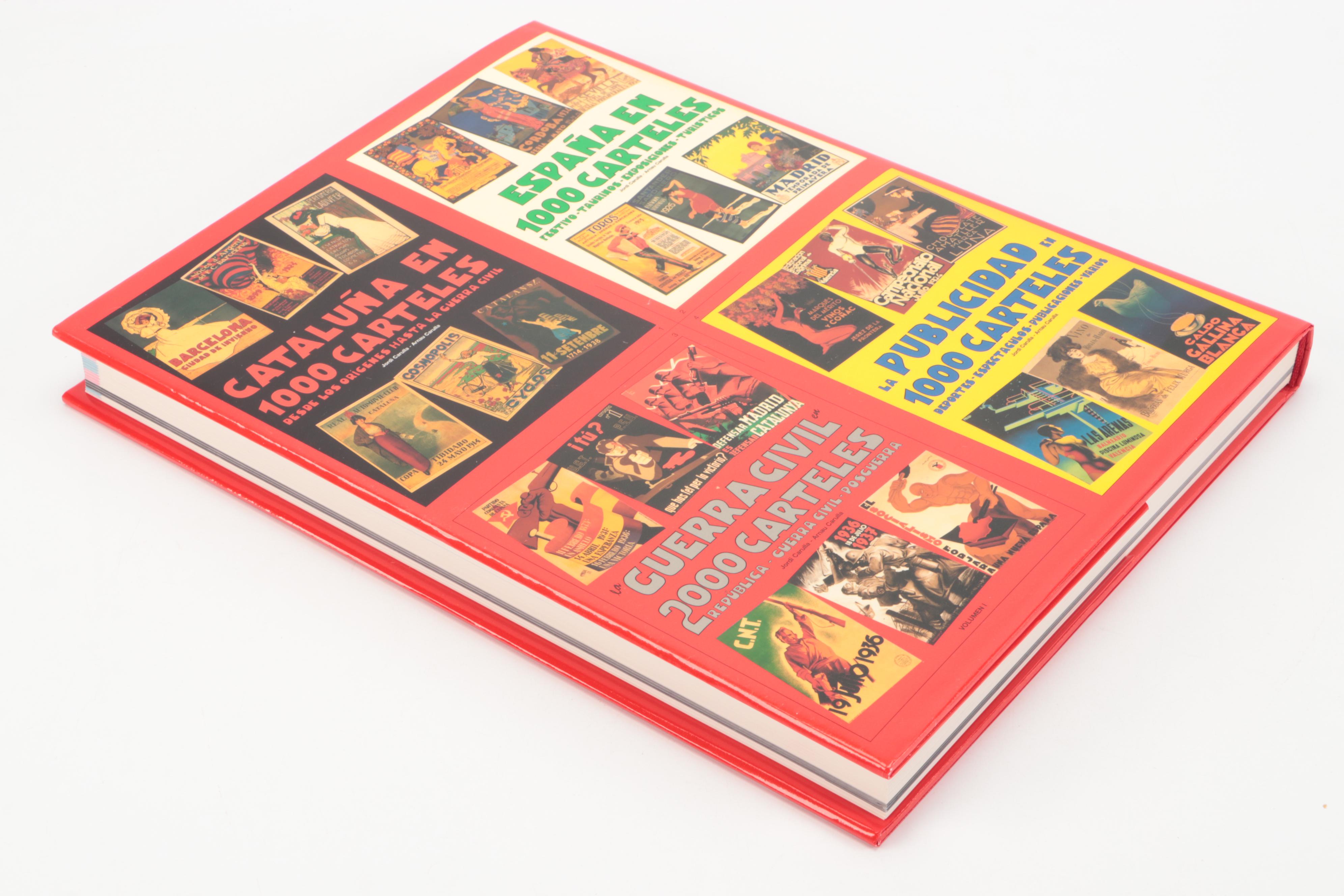 "La Guerra Civil en 2000 Carteles" Box Set by Jordi and Arnau Carulla, 1997