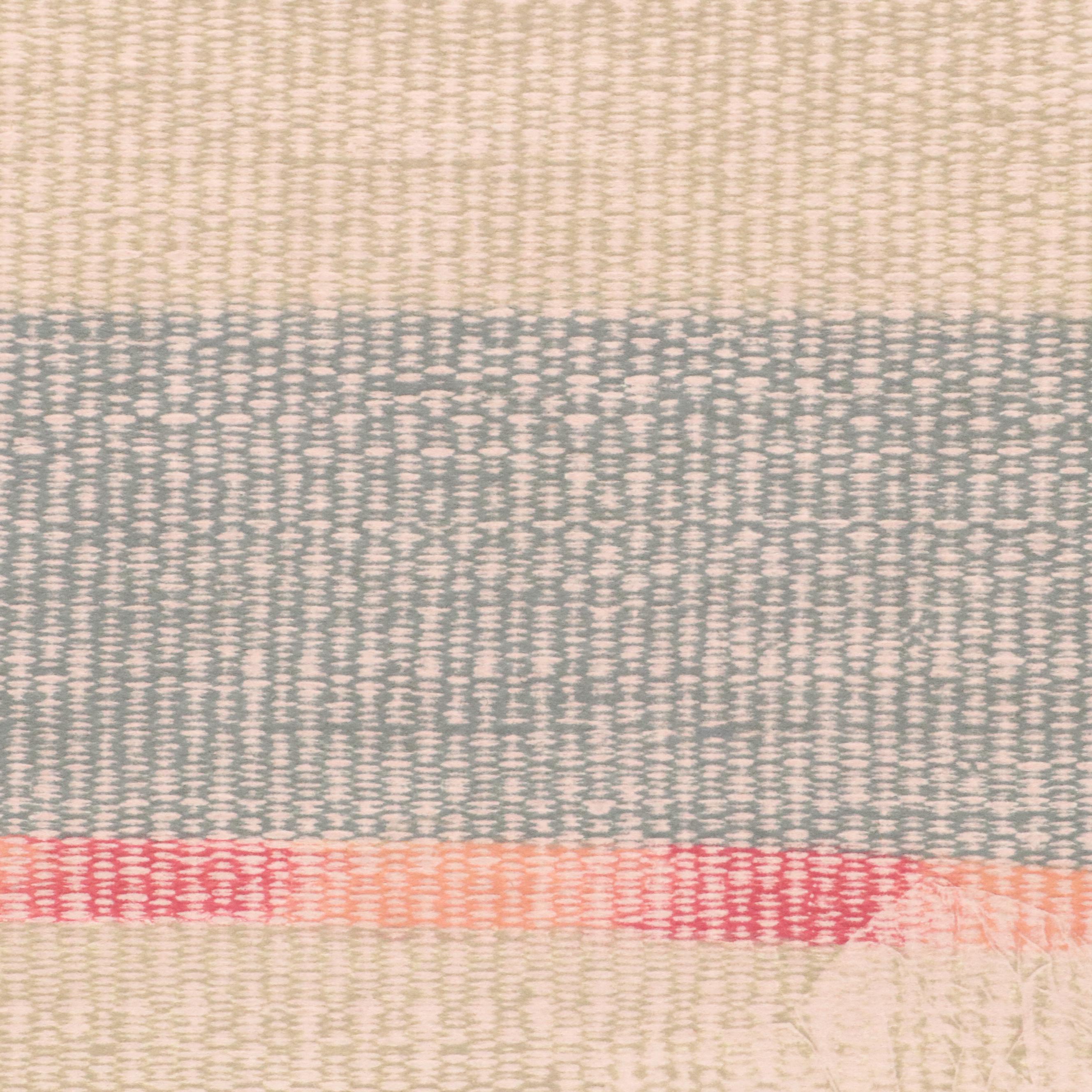 S. Clemons Mixed Media Relief Print "Letter from Abroad," 1984