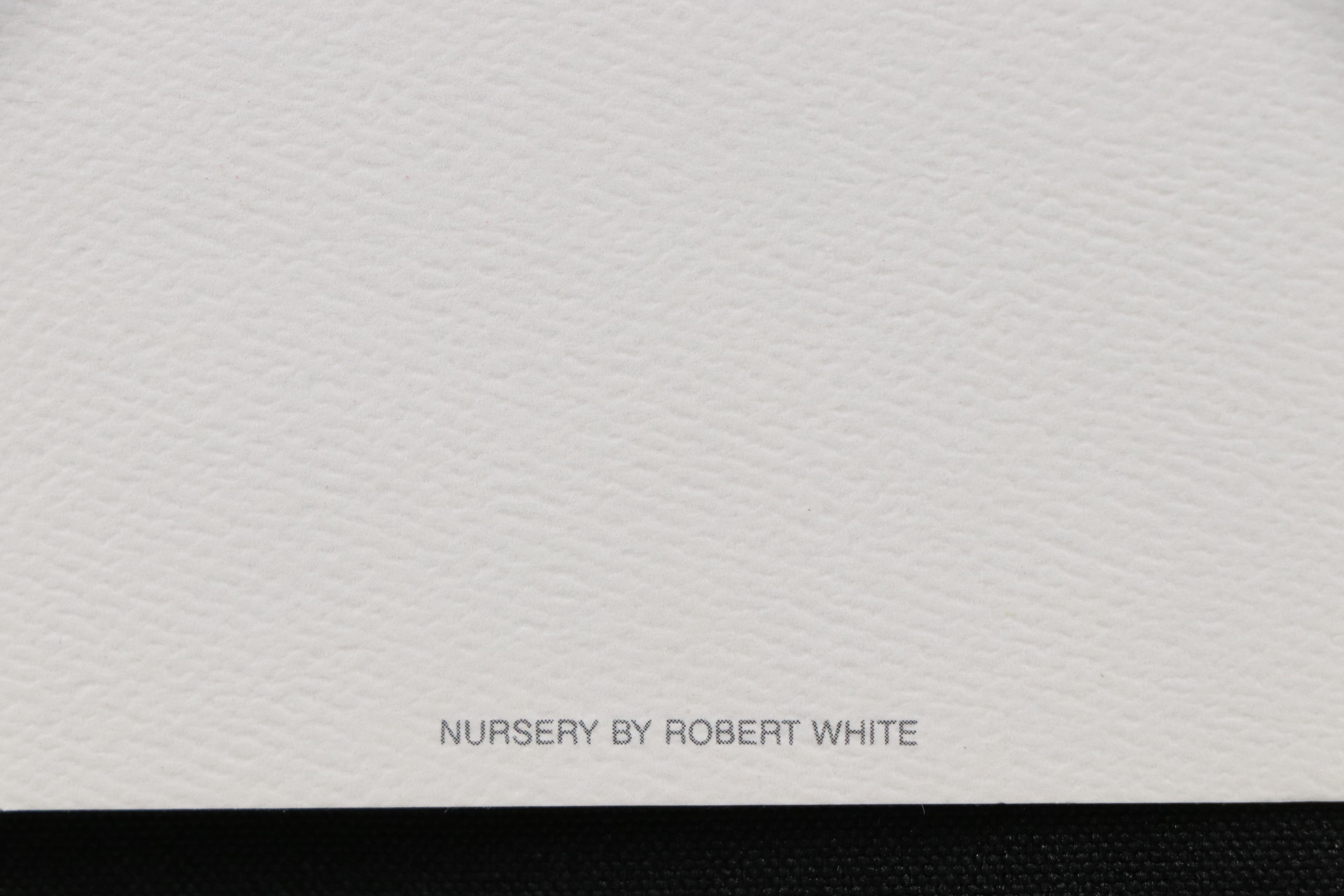 Robert White "Nursery" and Peter Wong "Lattice Garden" Offset Lithographs