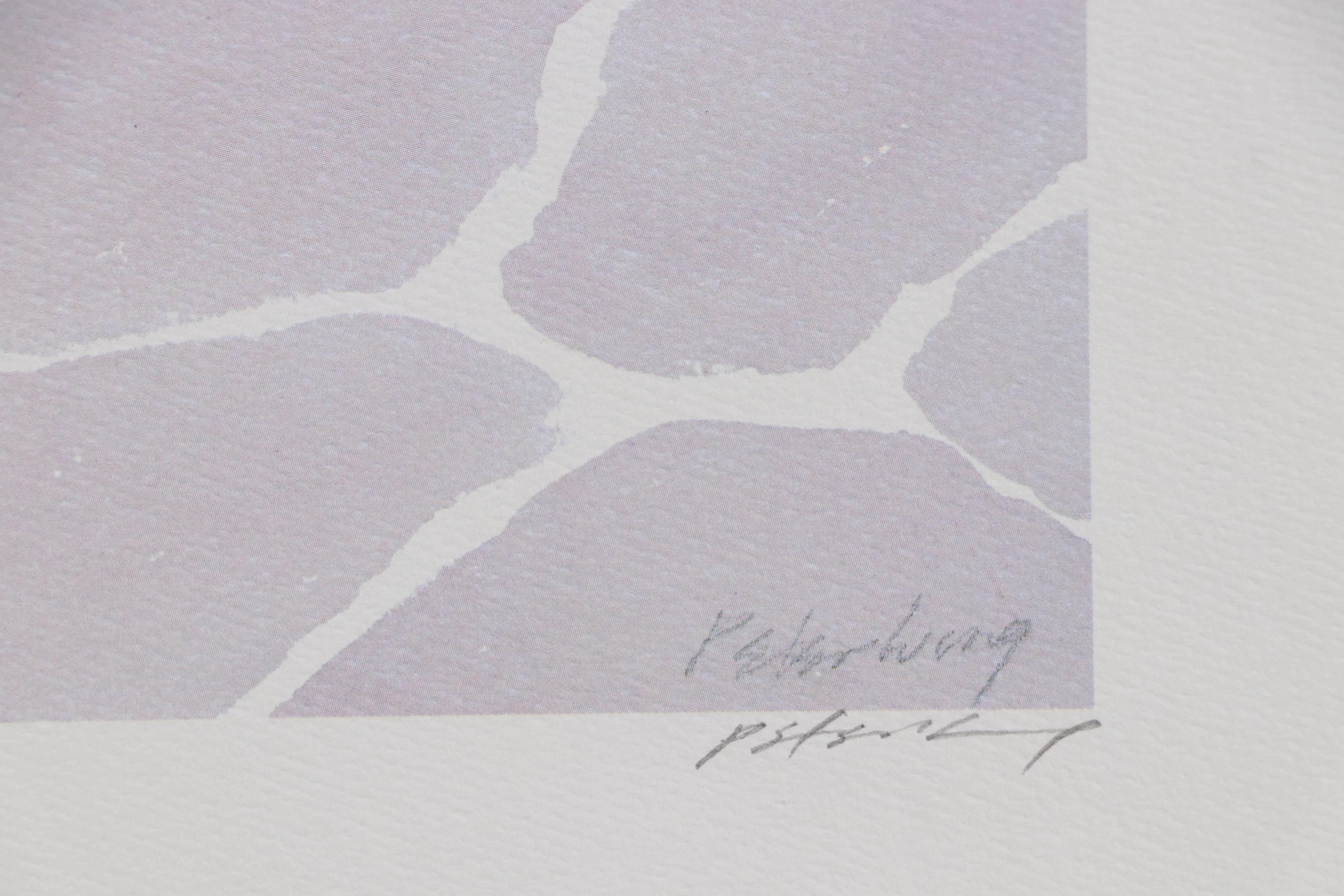 Robert White "Nursery" and Peter Wong "Lattice Garden" Offset Lithographs