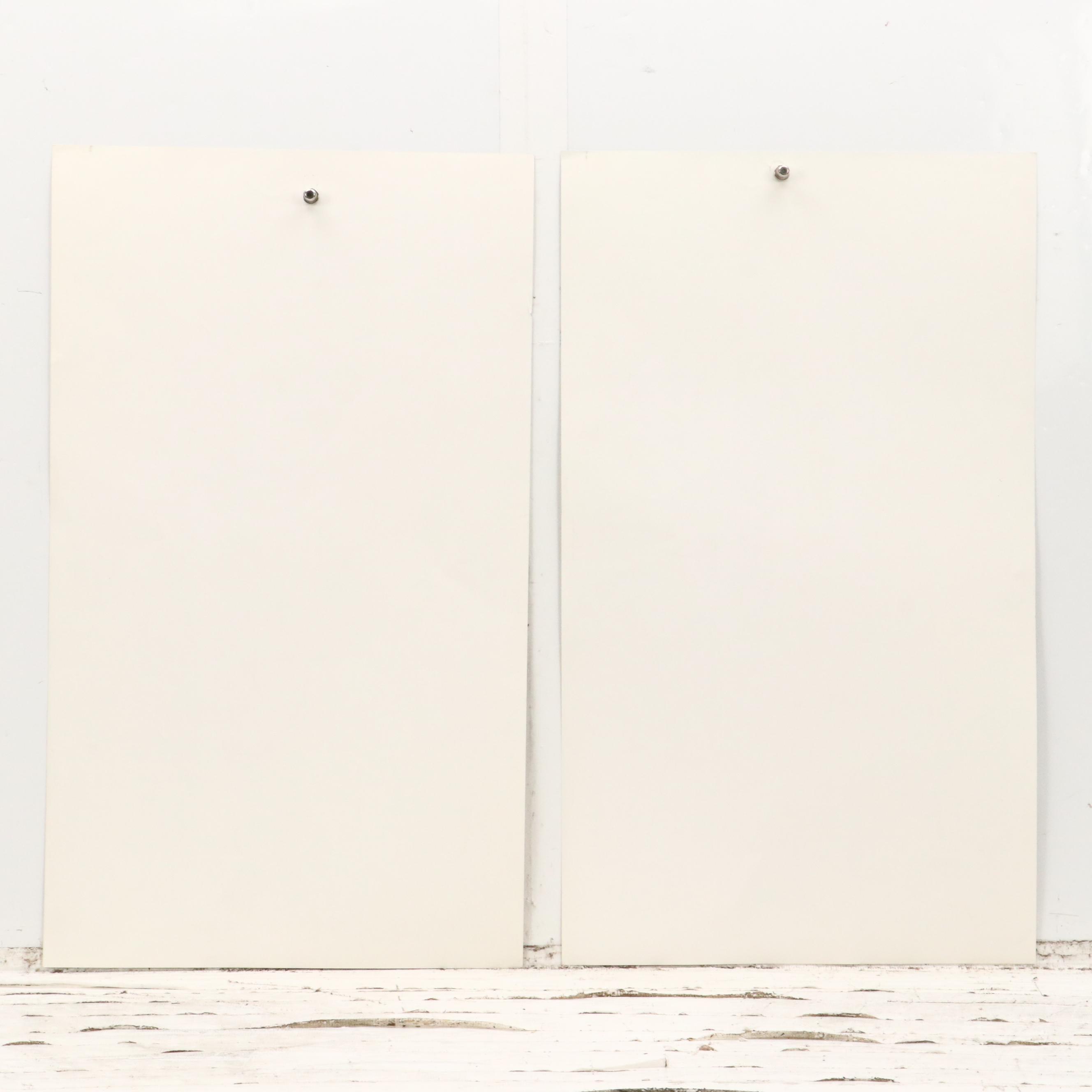 John Cheng Offset Lithographs of Young Japanese Women in Gardens