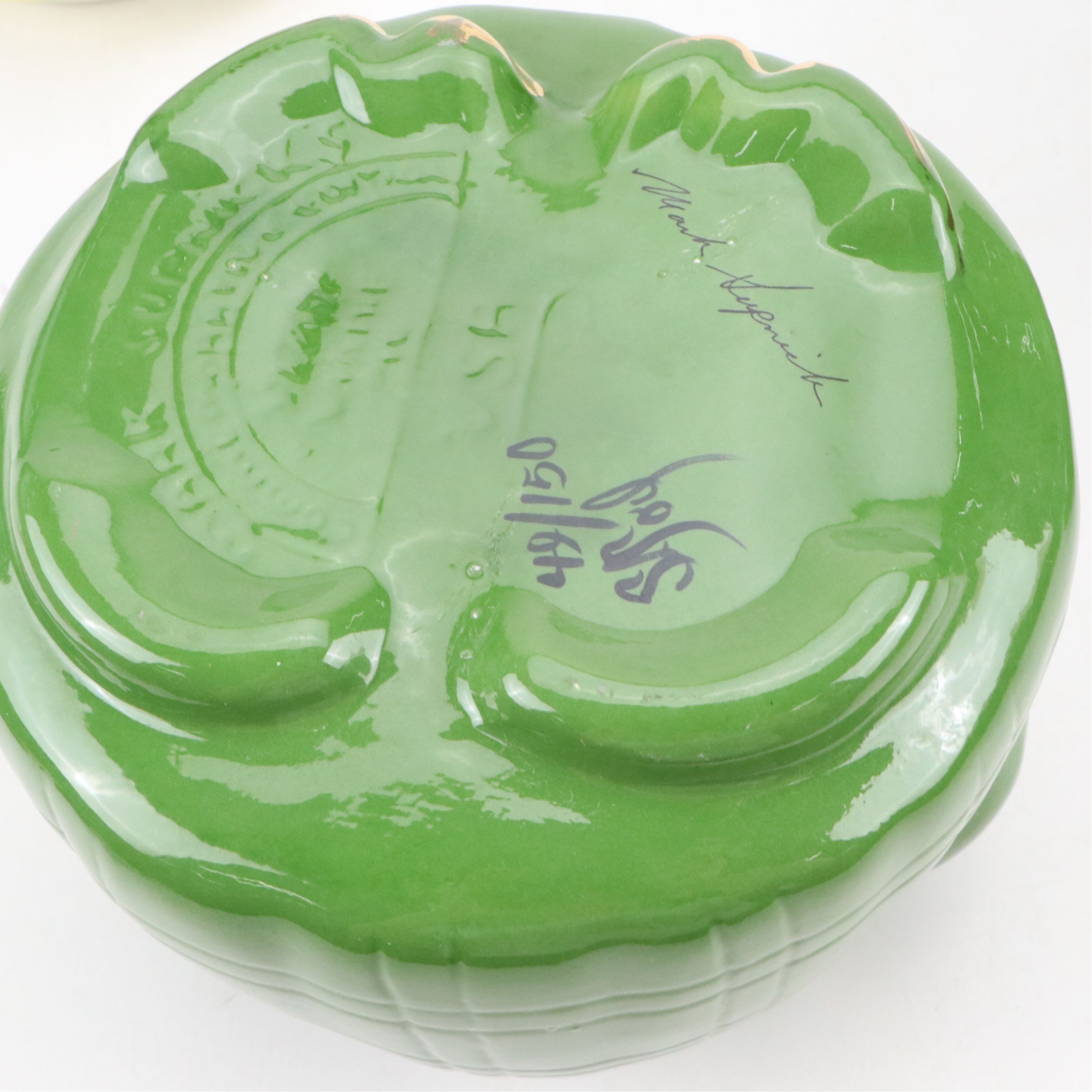 Mark Supnick "Windfall Winnie" and "Smiley's Stash" Ceramic Jars and Banks