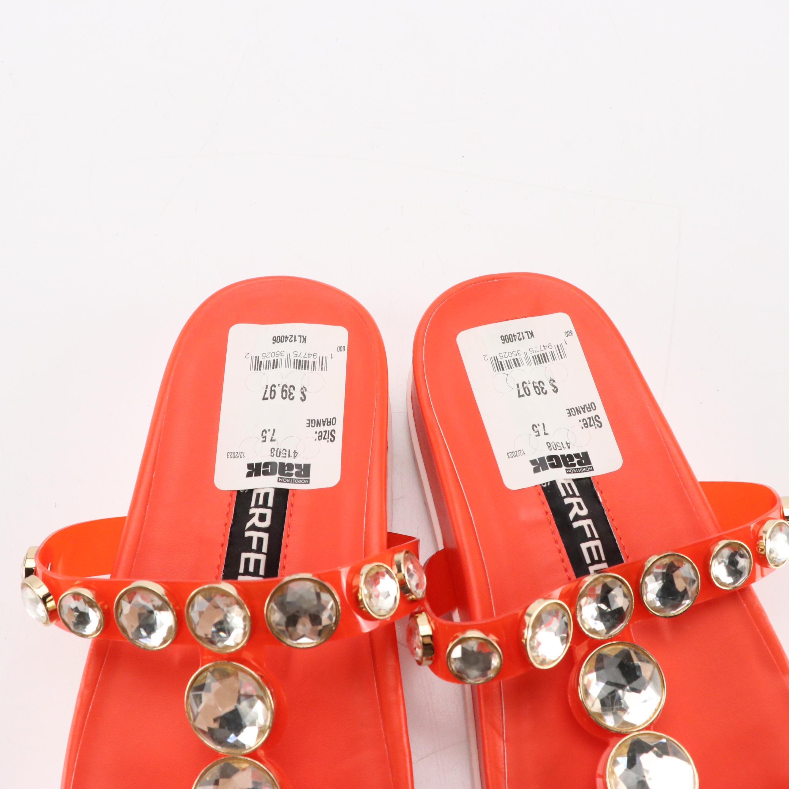 Karl Lagerfeld Belinda Jeweled Sandals, MIA Cimone Puff Slides & More With Boxes