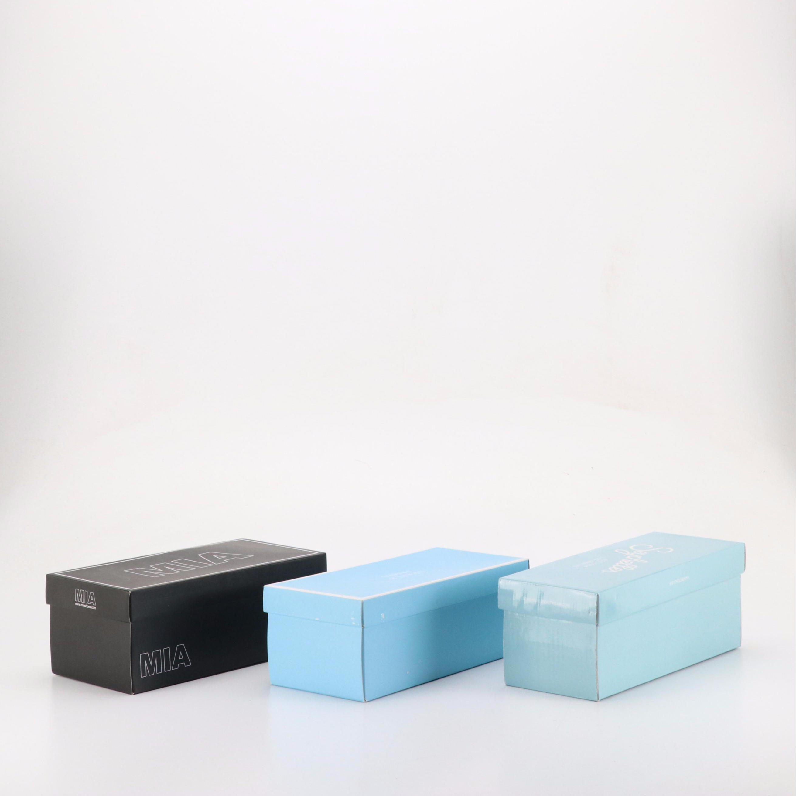 Karl Lagerfeld Belinda Jeweled Sandals, MIA Cimone Puff Slides & More With Boxes