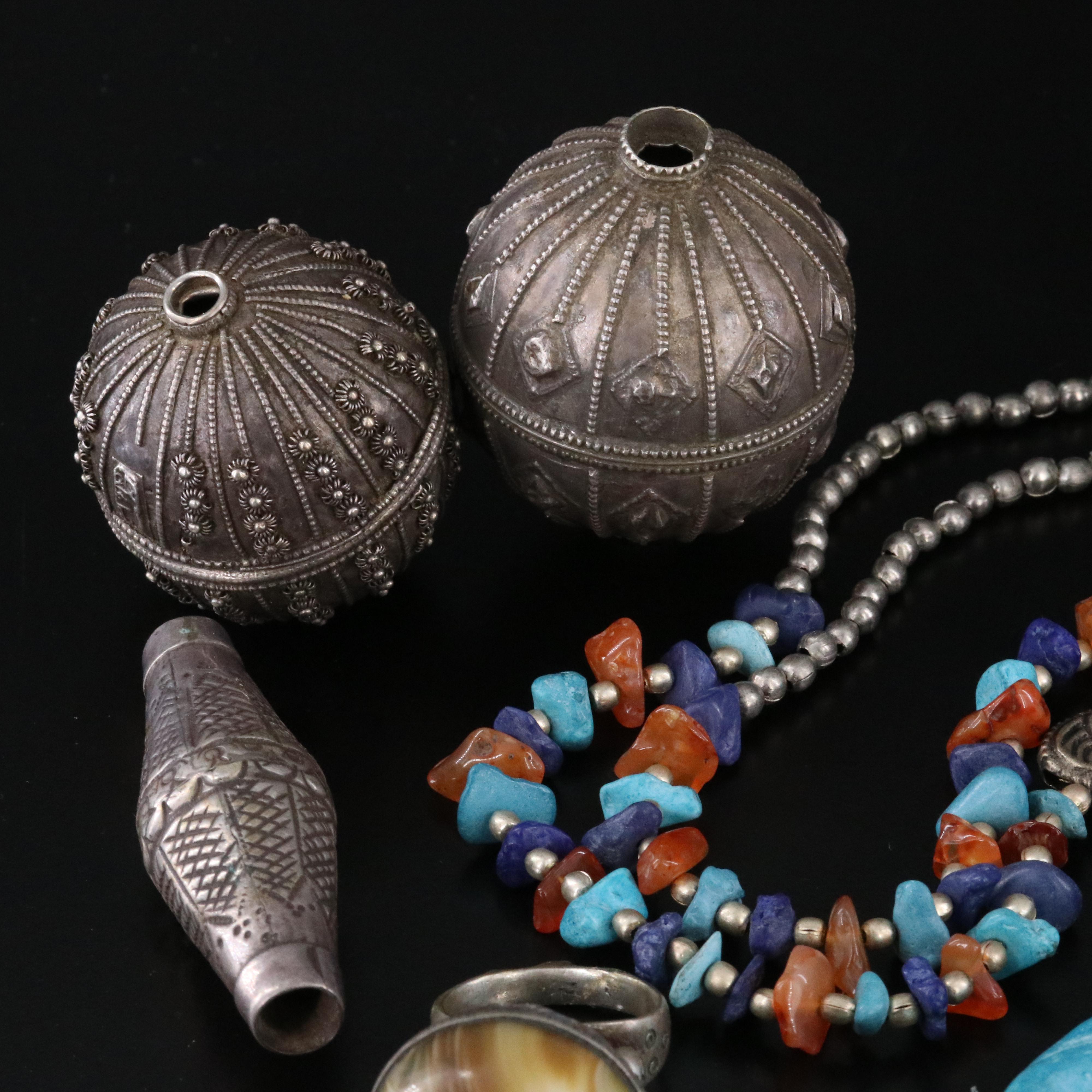 Bedouin, South and East Asian Jewelry Feat. in Antique and Vintage Selection