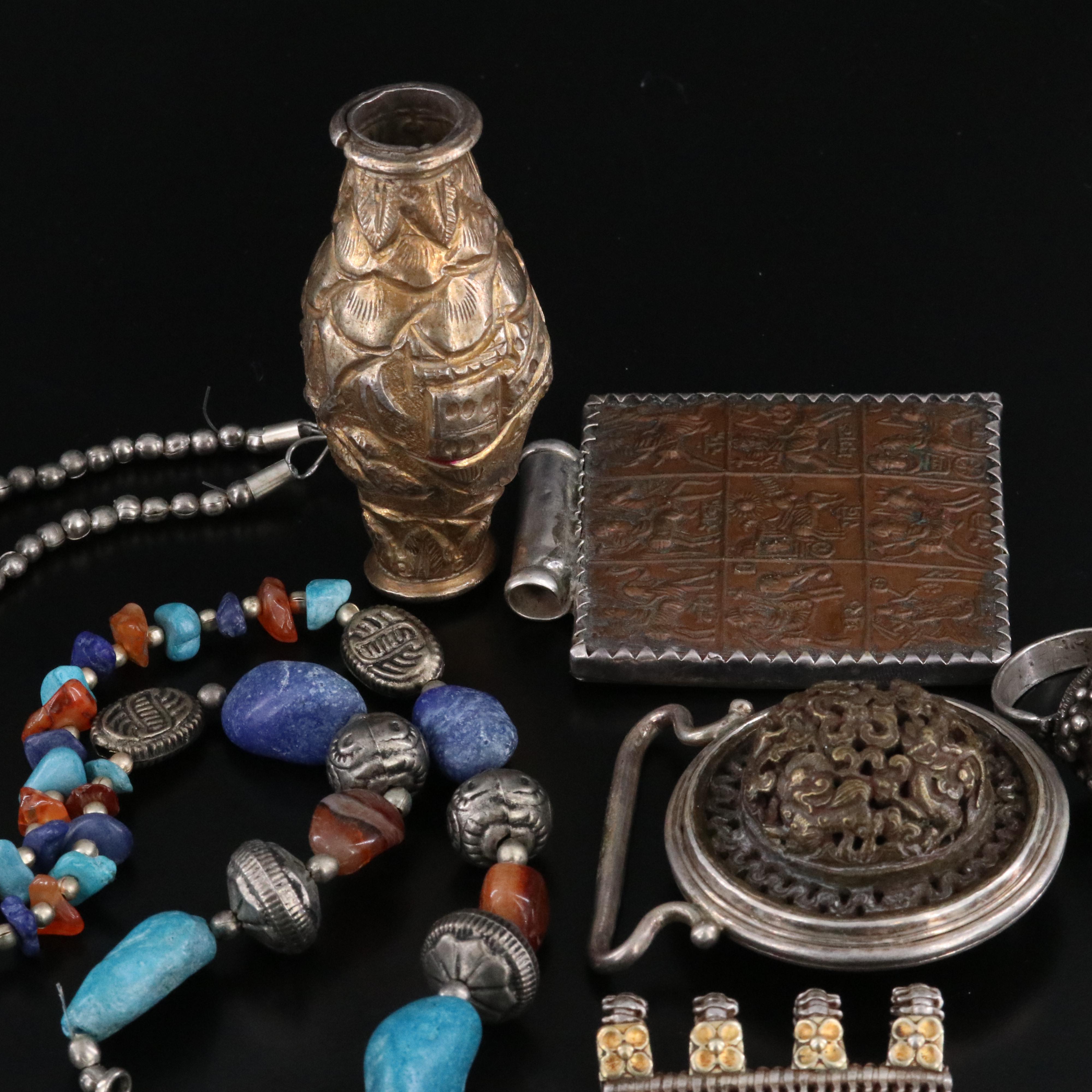 Bedouin, South and East Asian Jewelry Feat. in Antique and Vintage Selection