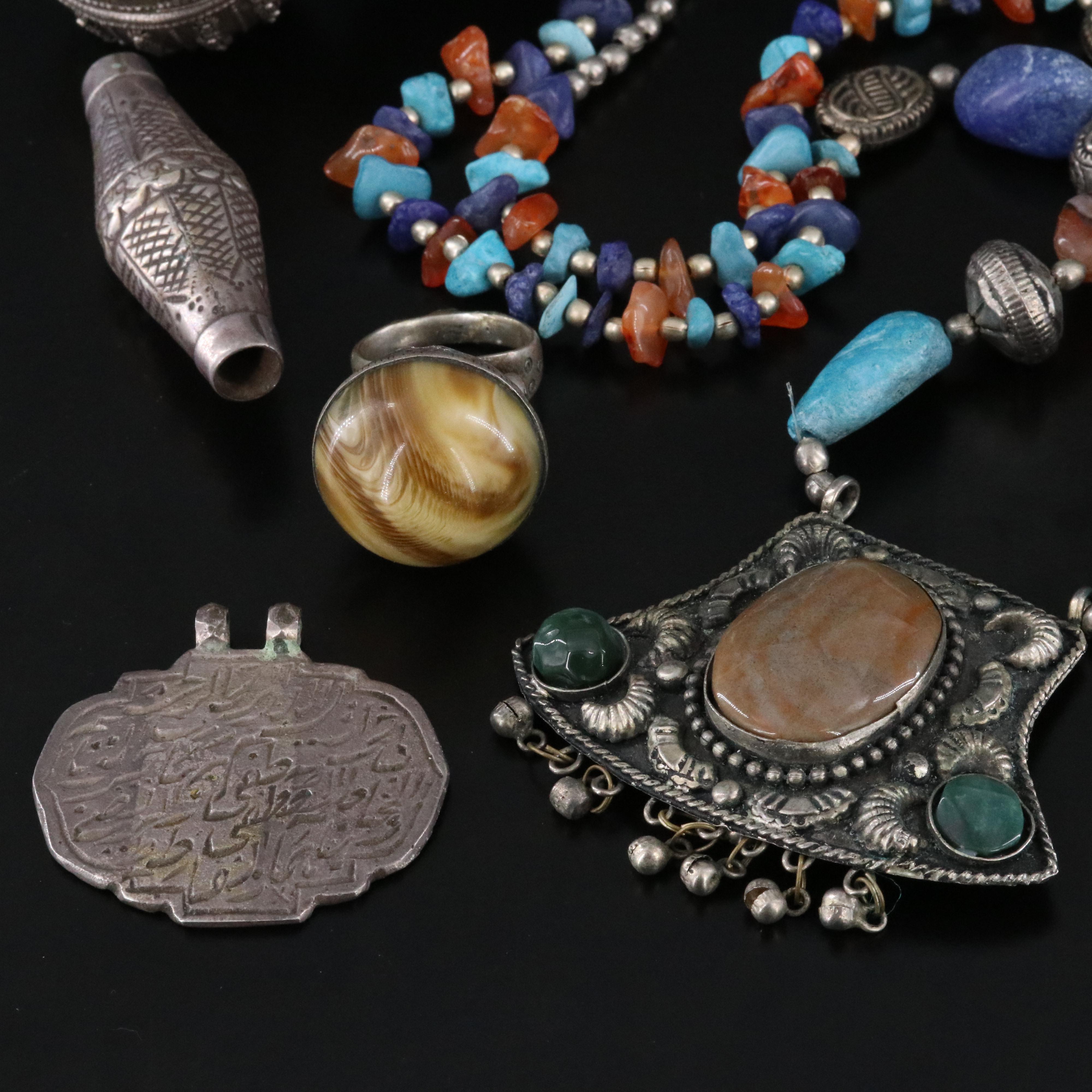 Bedouin, South and East Asian Jewelry Feat. in Antique and Vintage Selection