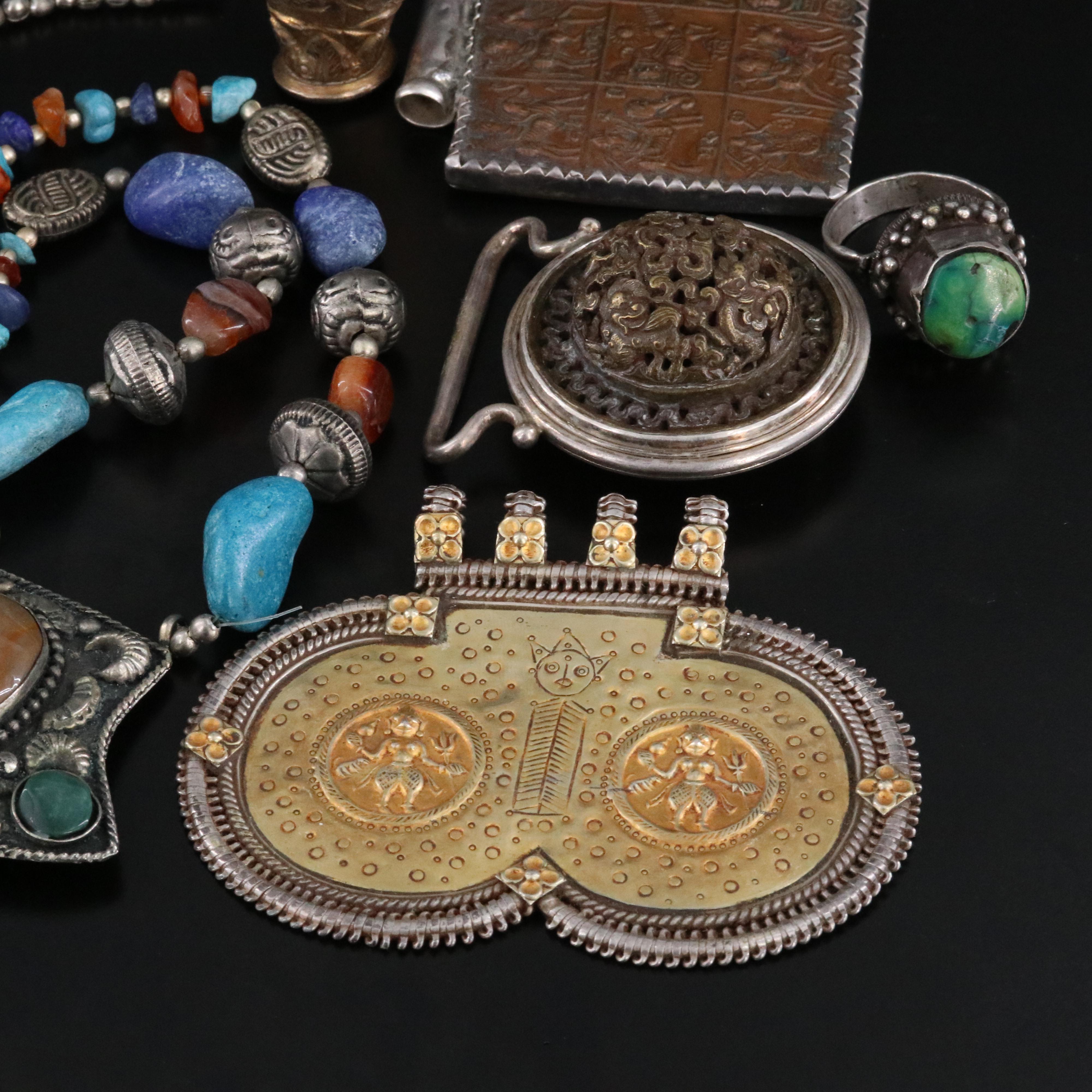 Bedouin, South and East Asian Jewelry Feat. in Antique and Vintage Selection