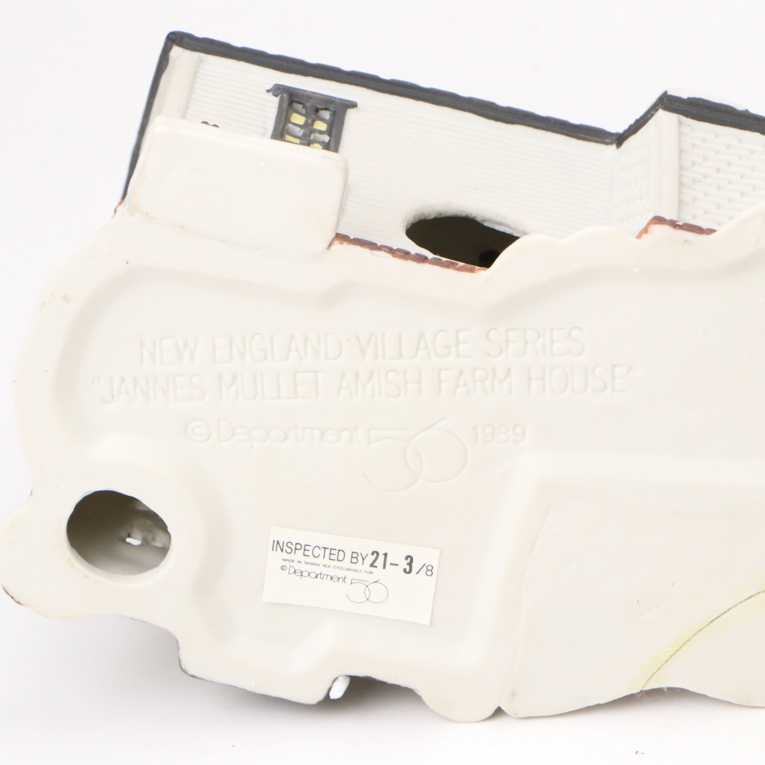 Department 56 Handpainted Porcelain "New England Village" Buildings