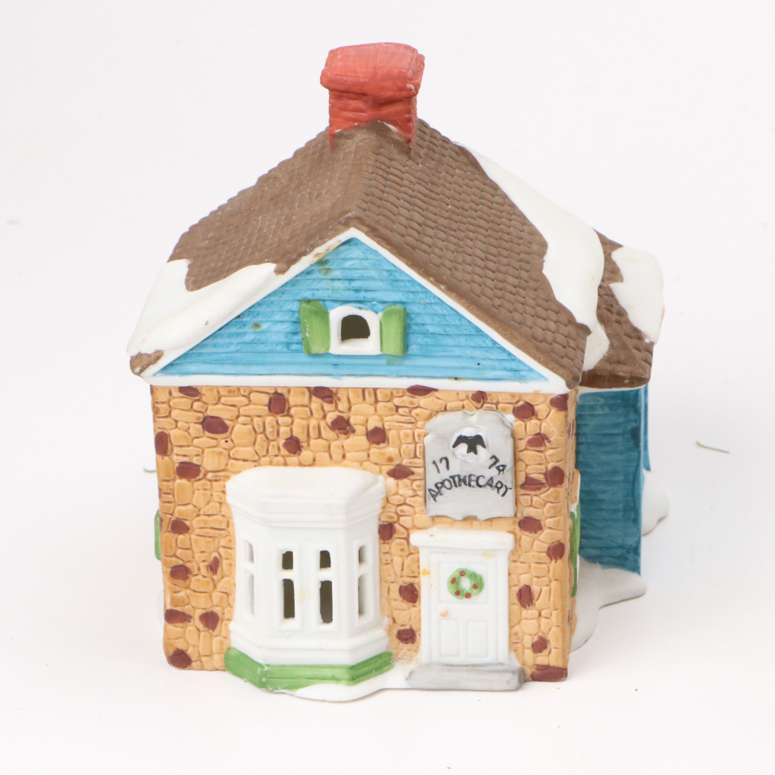 Department 56 Handpainted Porcelain "New England Village" Buildings