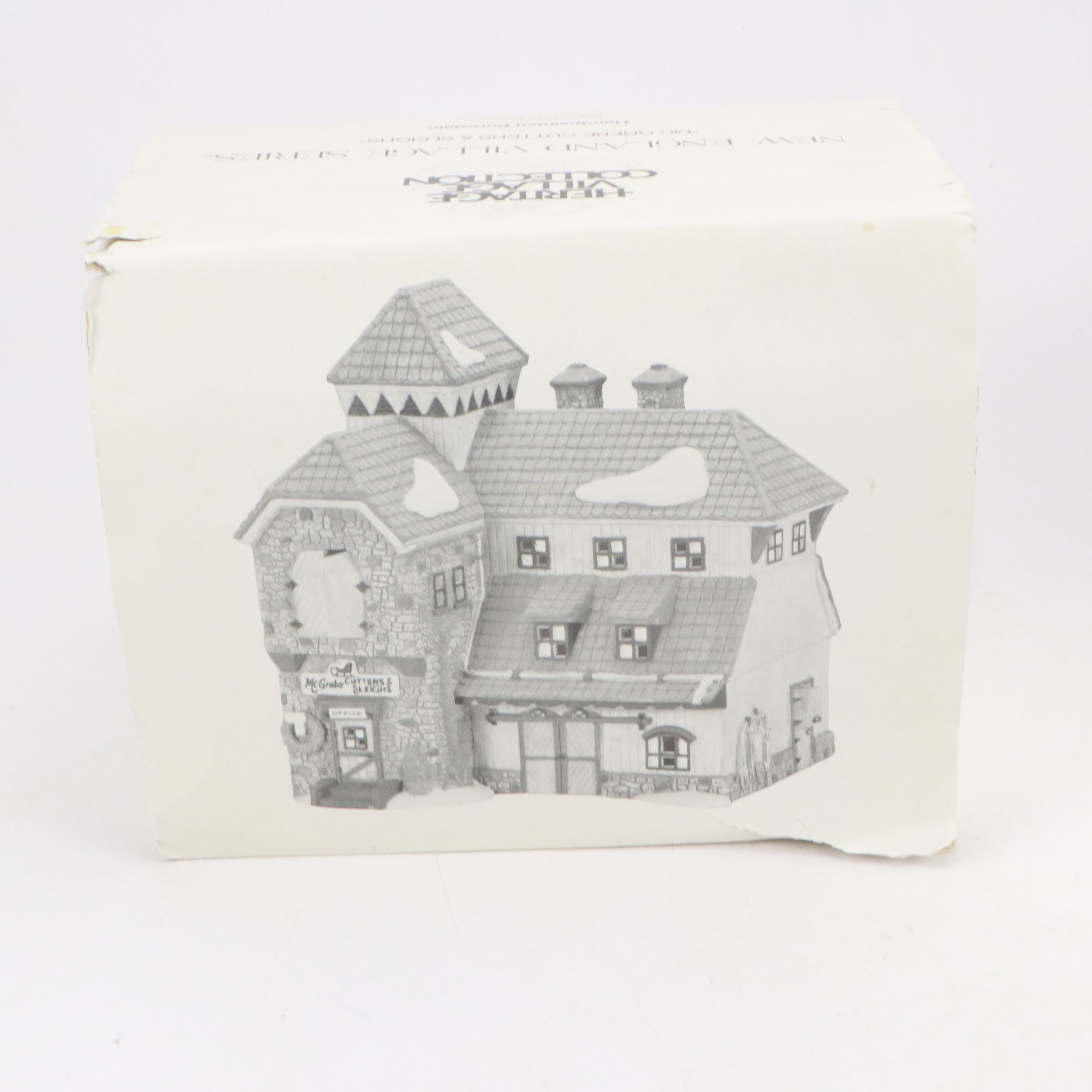 Department 56 Handpainted Porcelain "New England Village" Buildings
