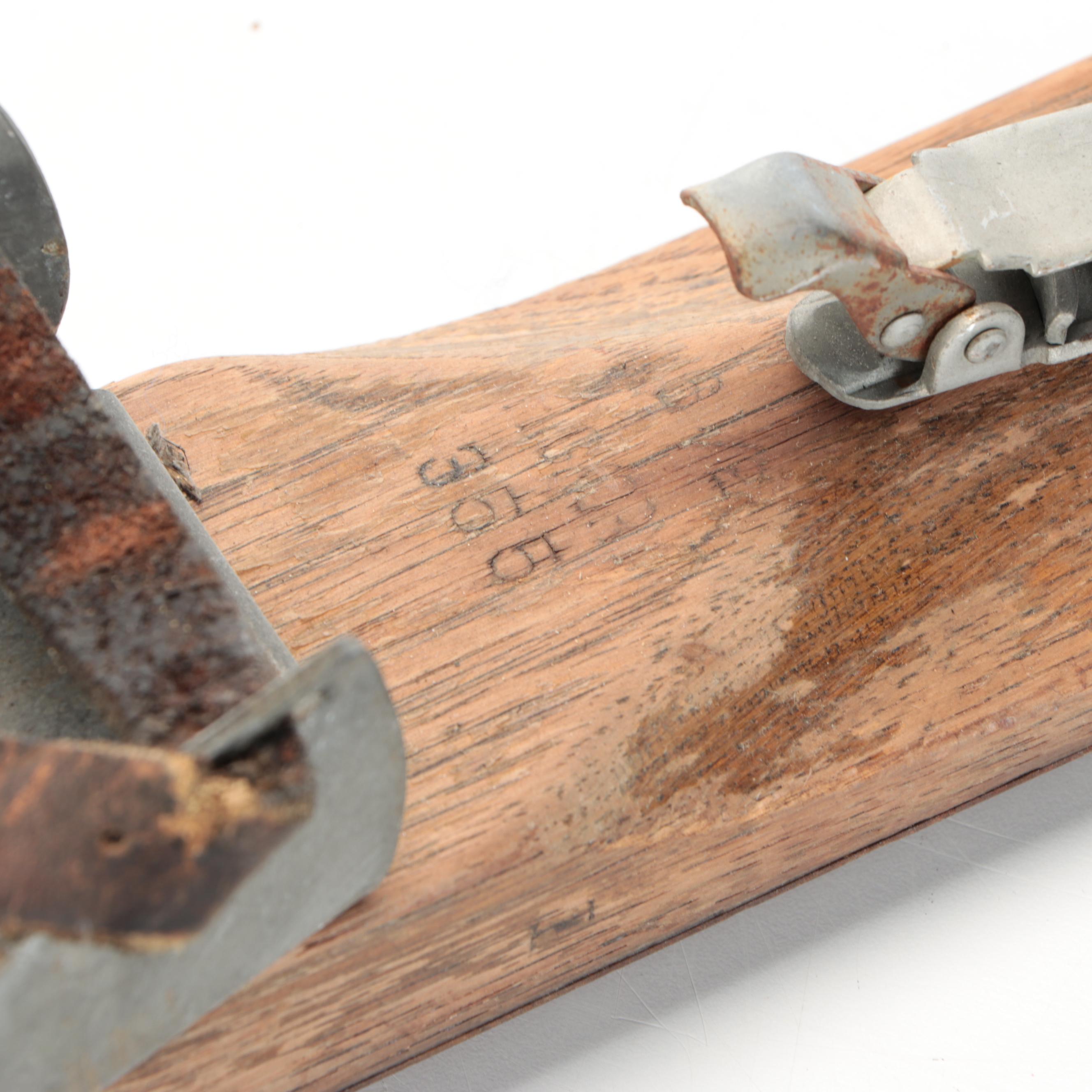 KX Wooden Skis, Early 20th Century