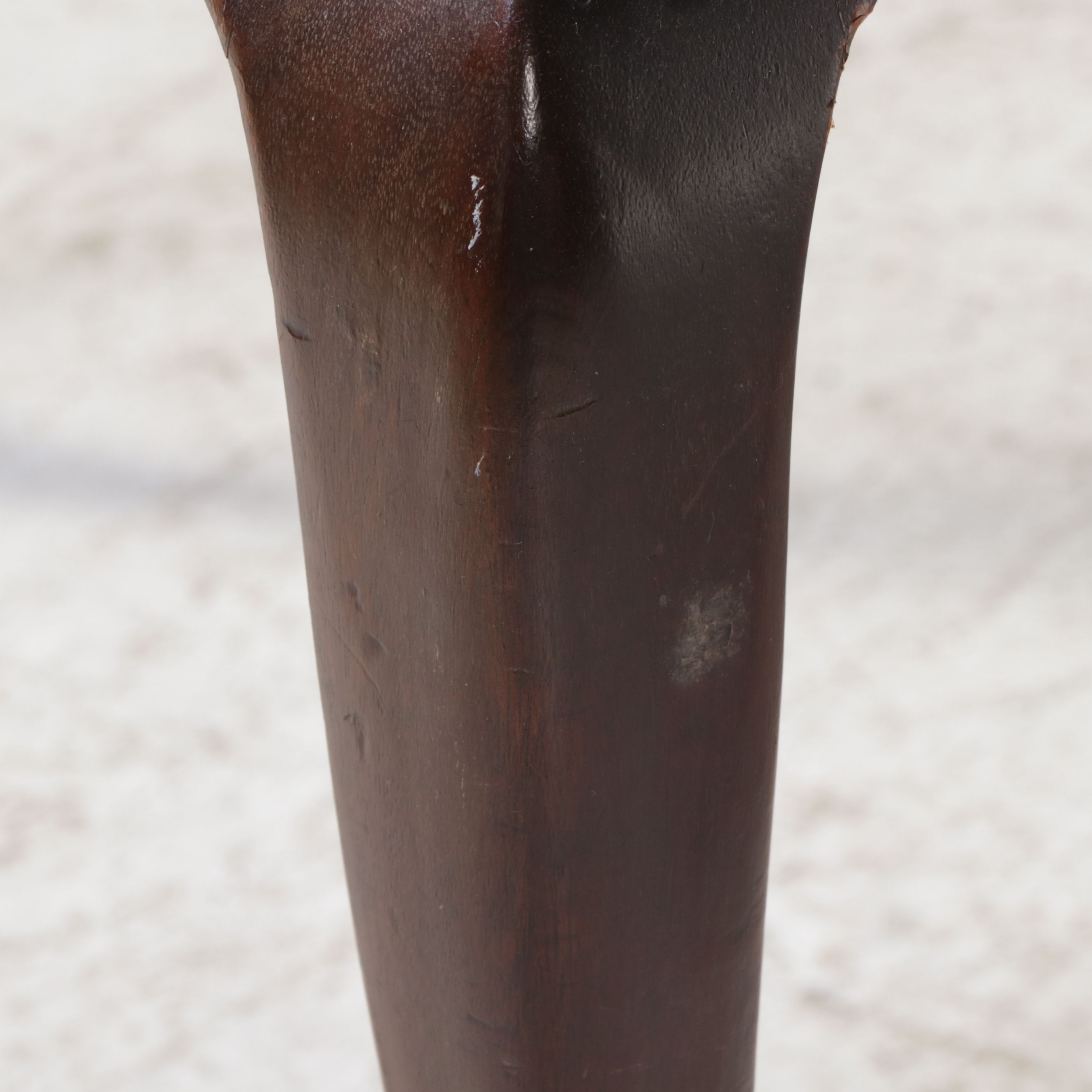 Chippendale Style Mahogany Gateleg Drop Leaf Dining Table, Early 20th Century
