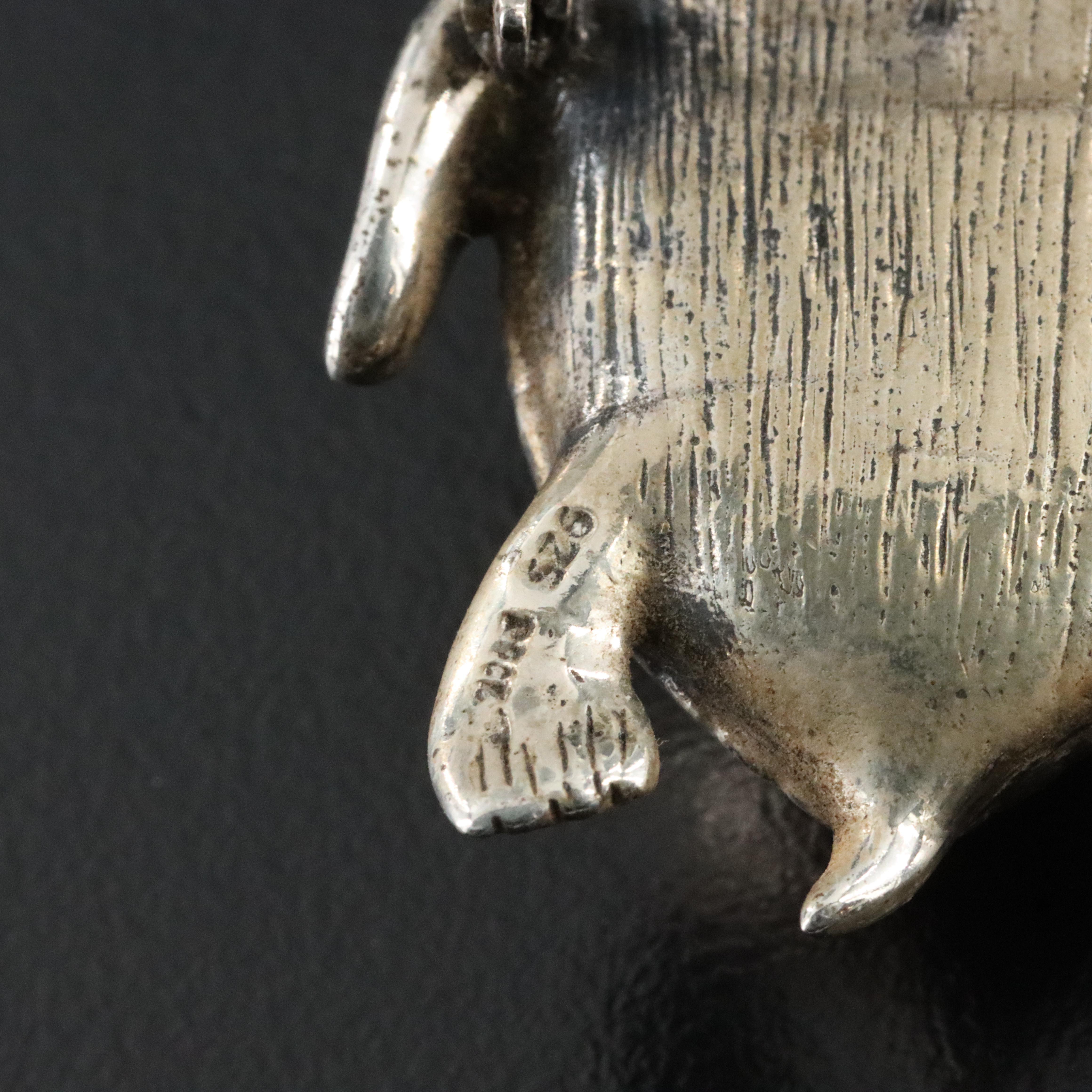 Sterling Sea Turtle Converter Pendant