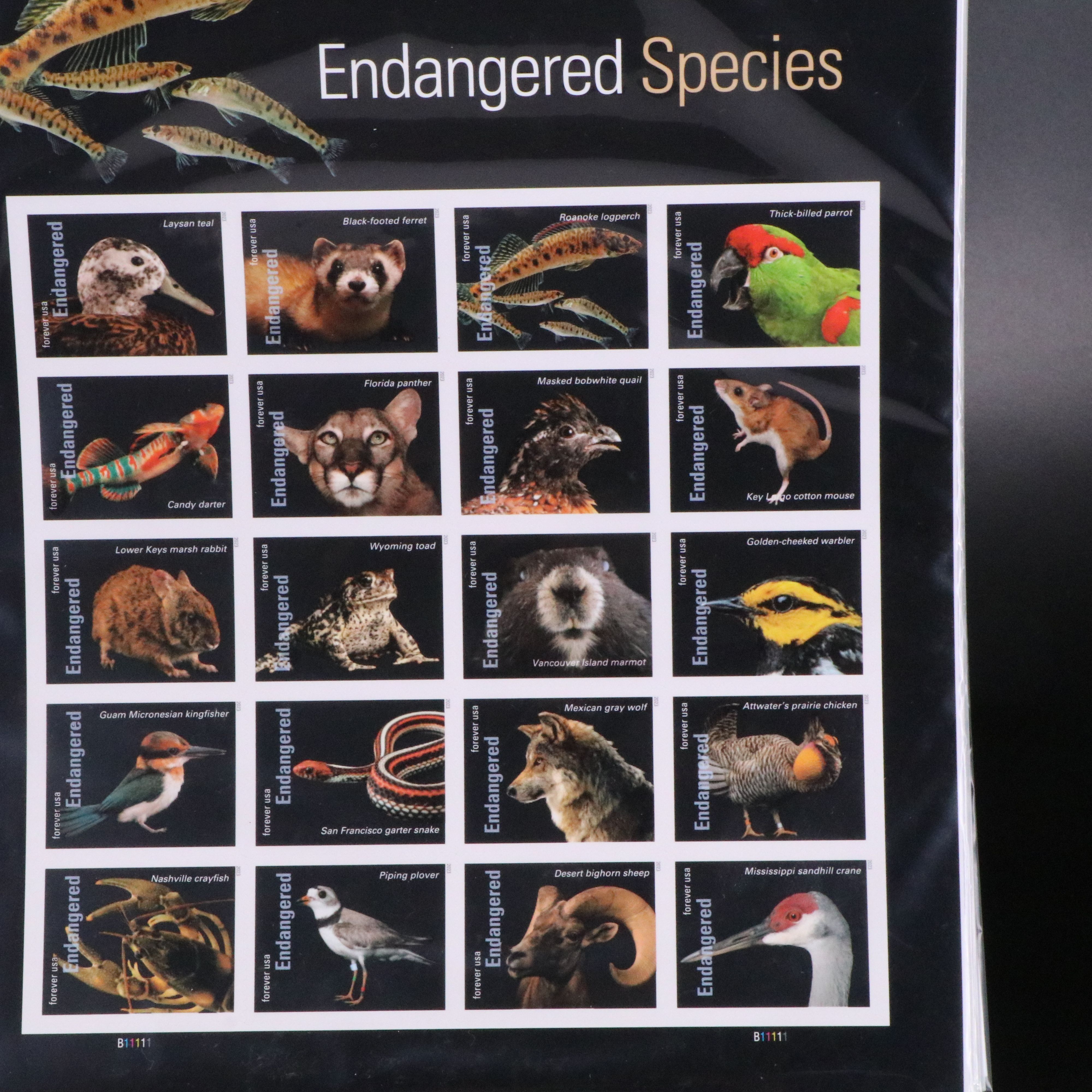 Notebook with U.S. Mint Forever Stamps Totaling $1462.82 Face Value