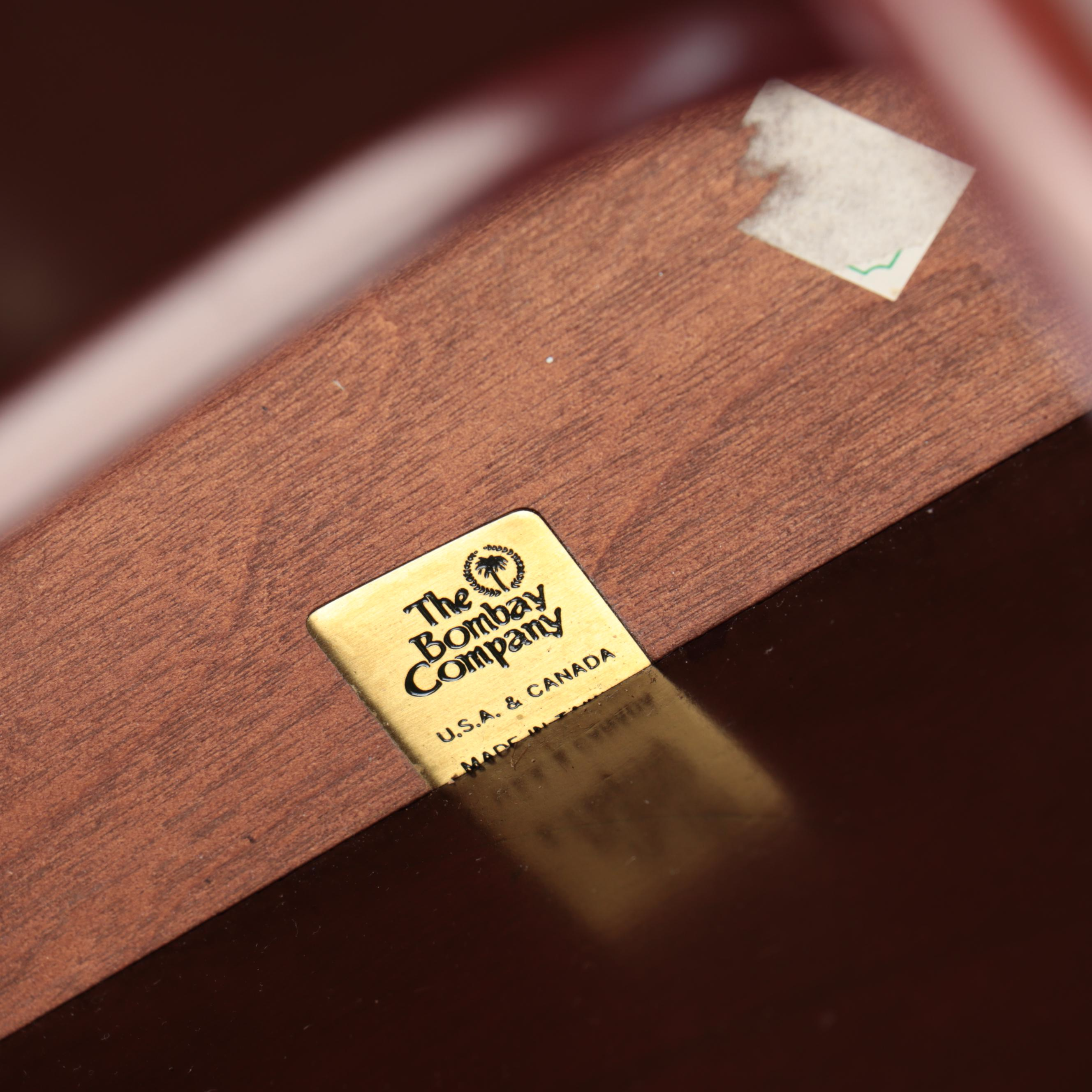 The Bombay Company Chippendale Style Wooden Magazine Rack