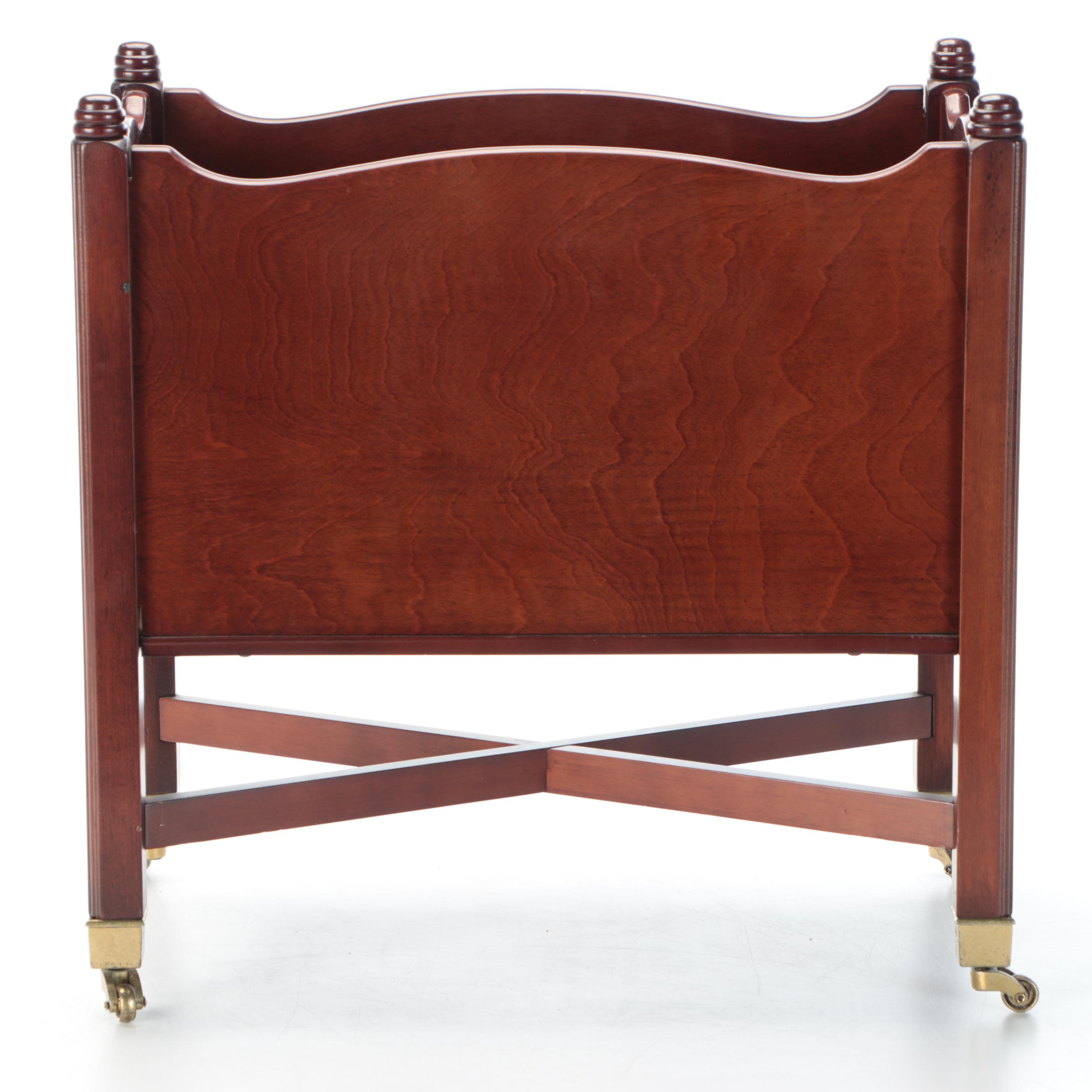 The Bombay Company Chippendale Style Wooden Magazine Rack