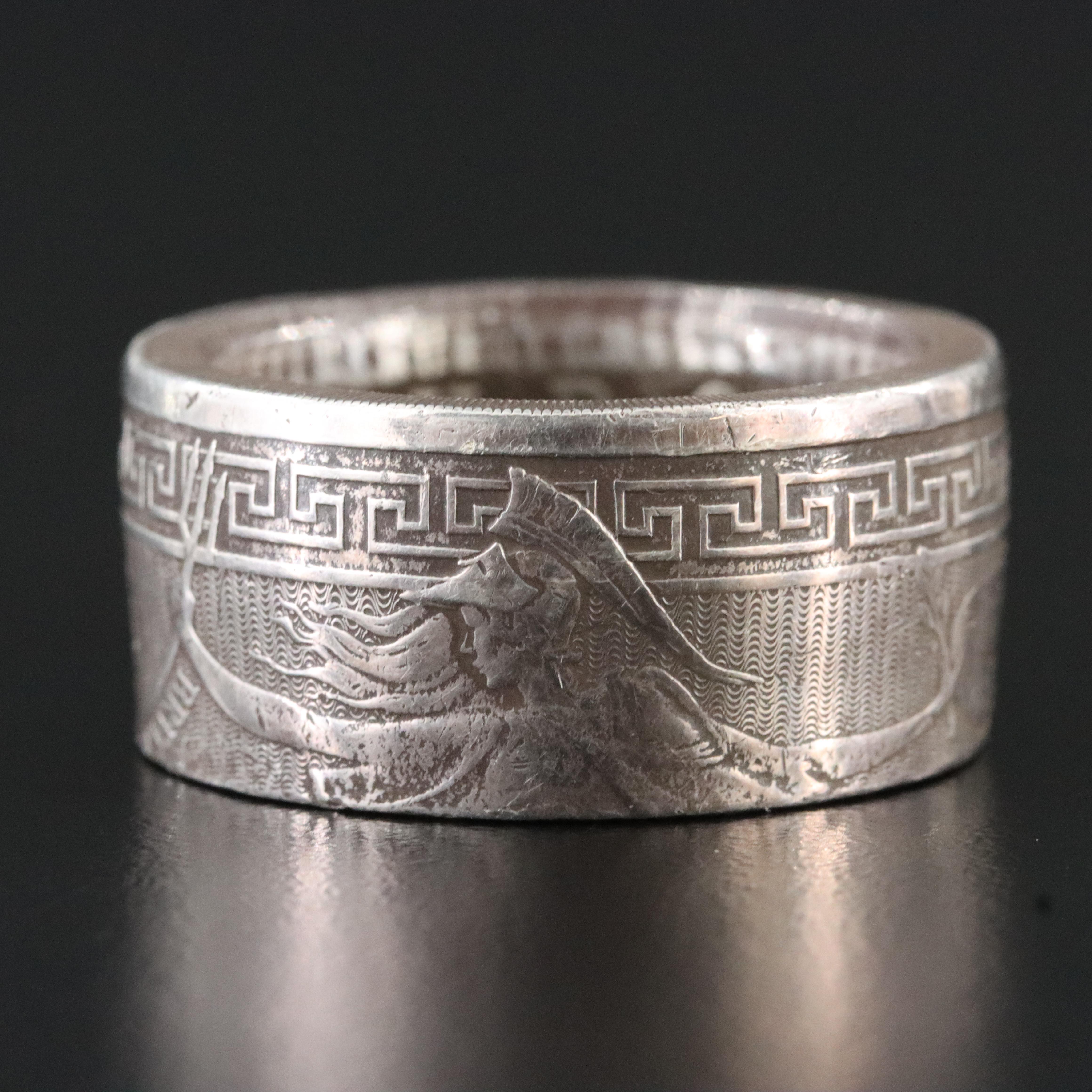 Fine Silver Coin Band