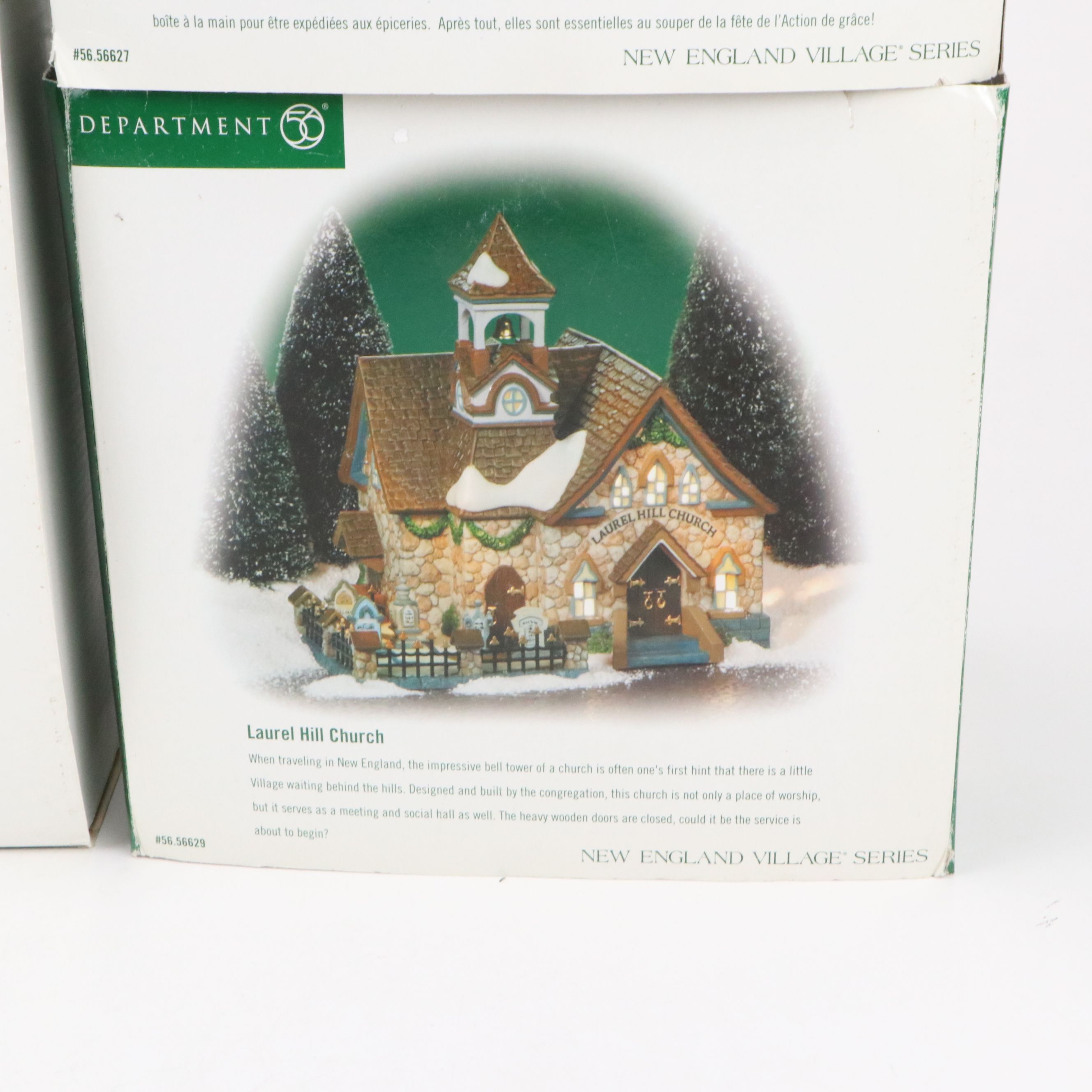 Department 56 Handpainted Porcelain "New England Village" Buildings