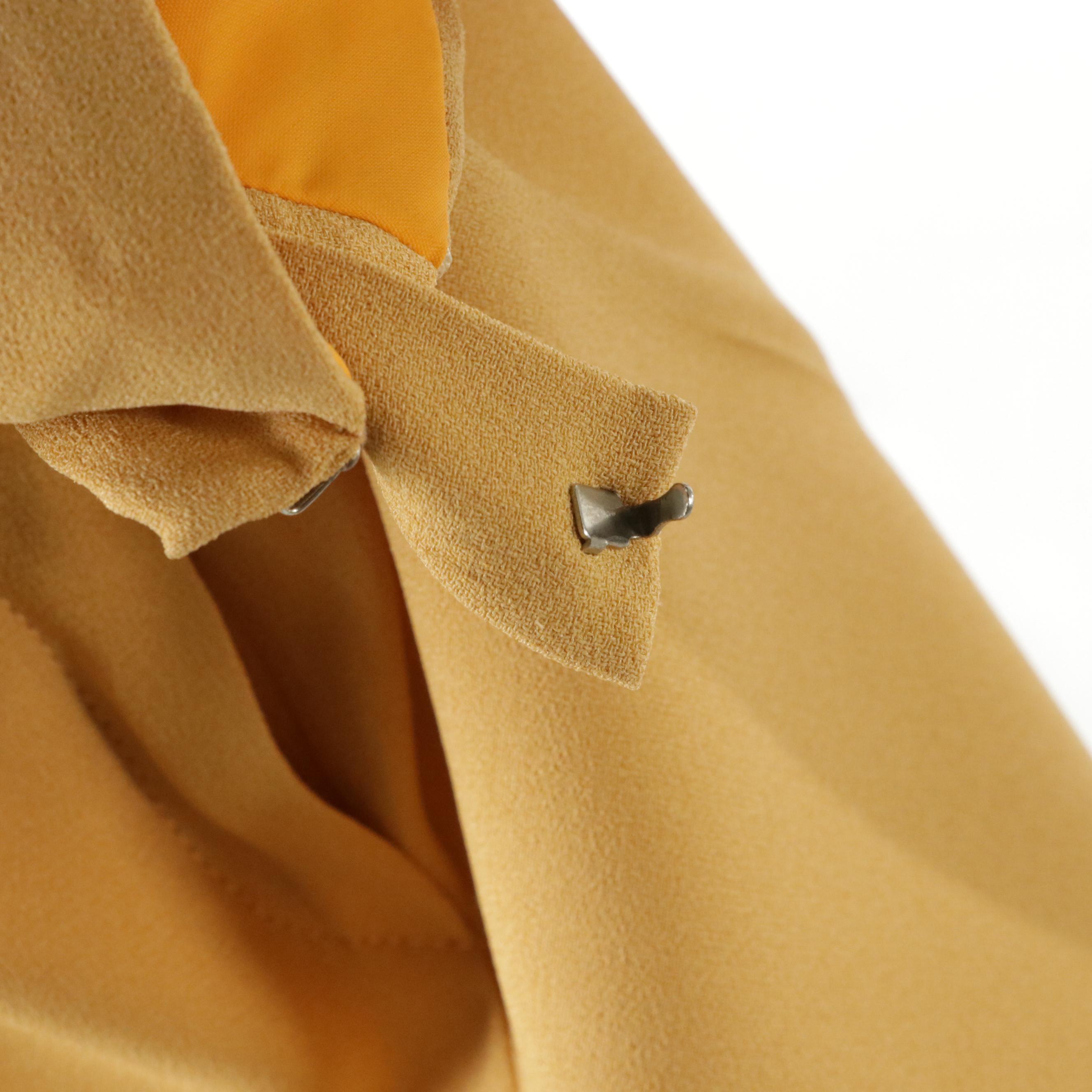 Hermès Sport High-Waisted Pleated Trousers in Silk Blend