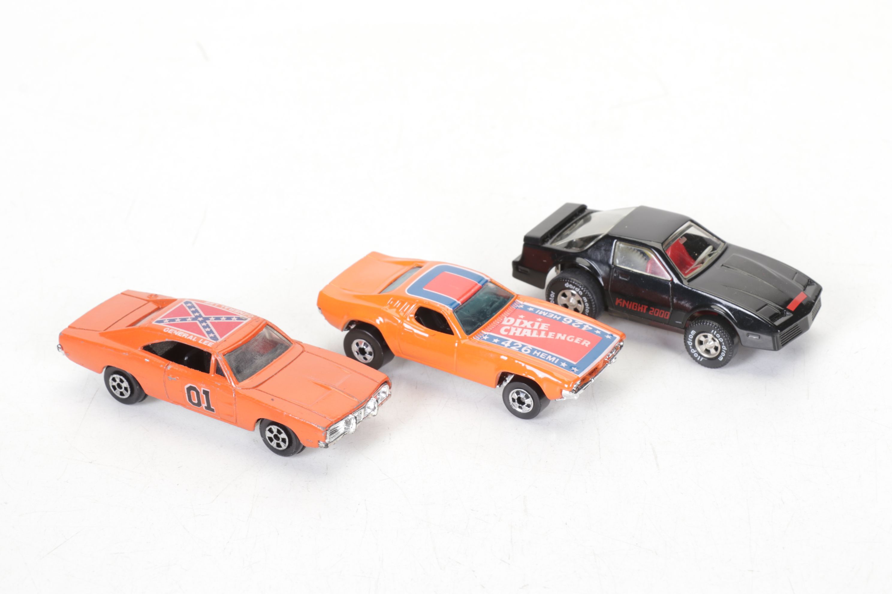 Dukes of Hazard, Knight Rider & Other Diecast Toy Cars