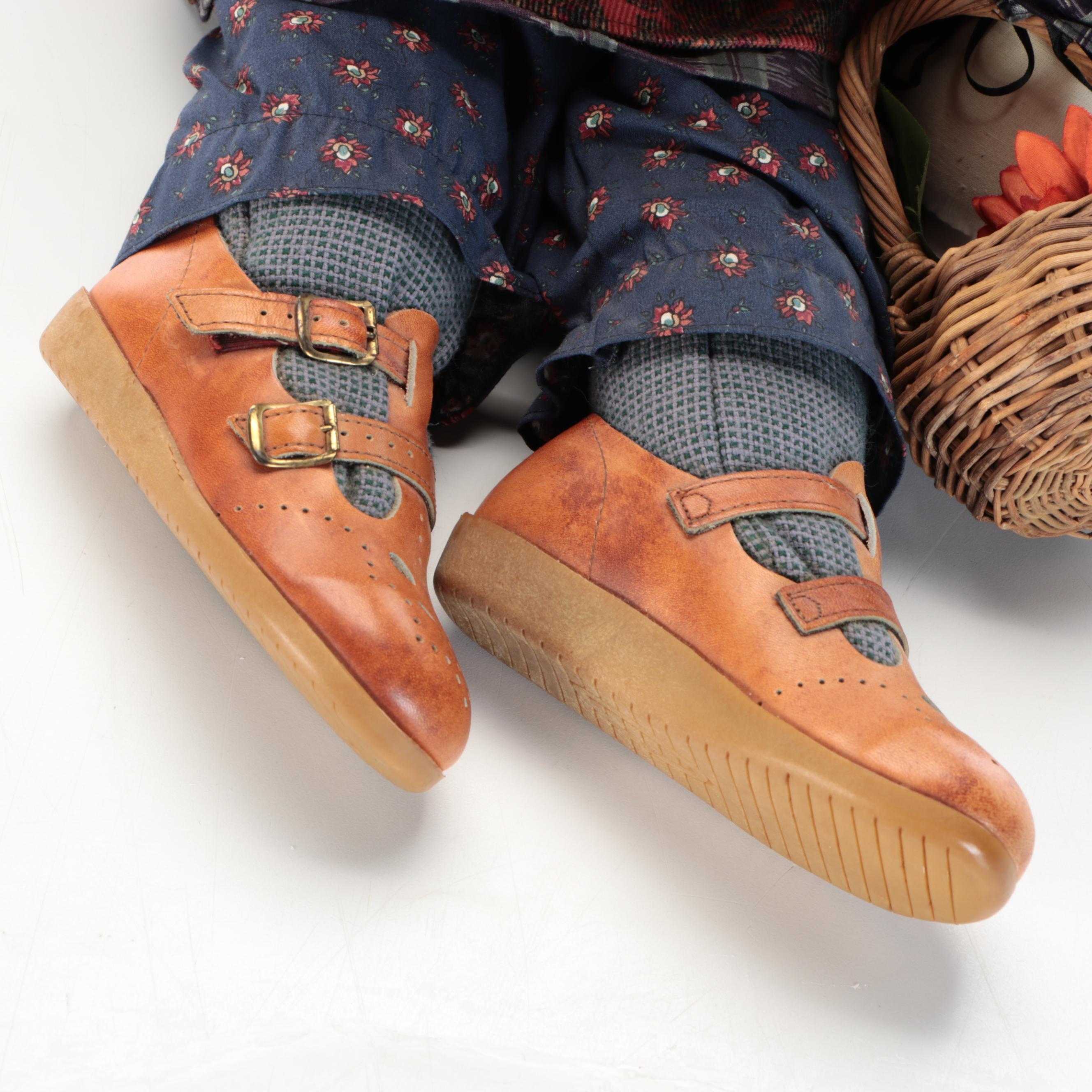 Gretchen Wilson "Gertie" and "Judith" Fabric Little Souls Dolls