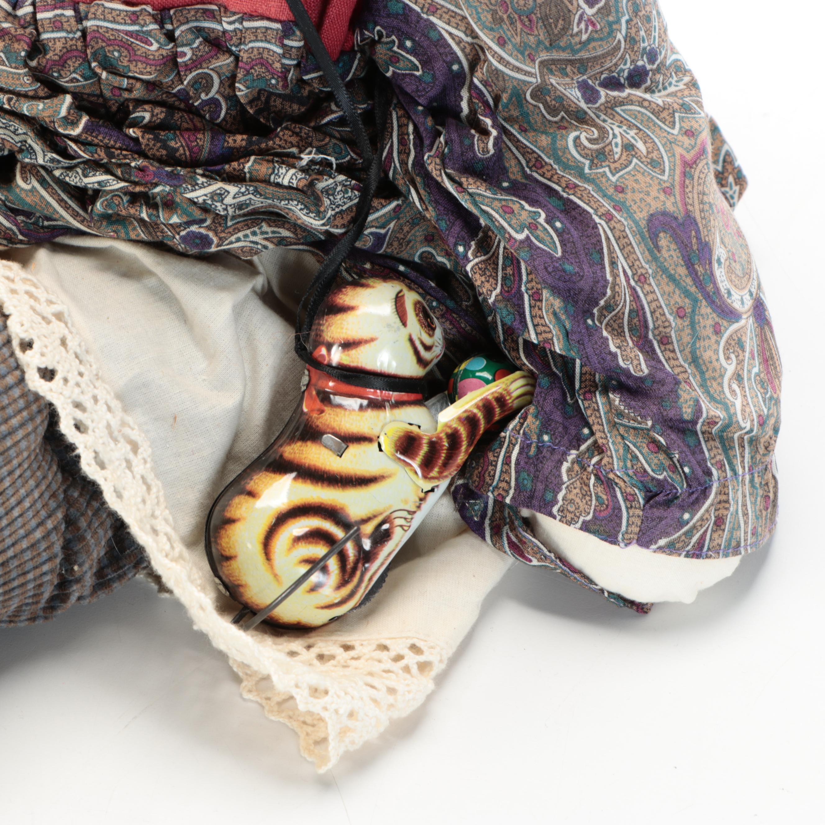 Gretchen Wilson "Gertie" and "Judith" Fabric Little Souls Dolls