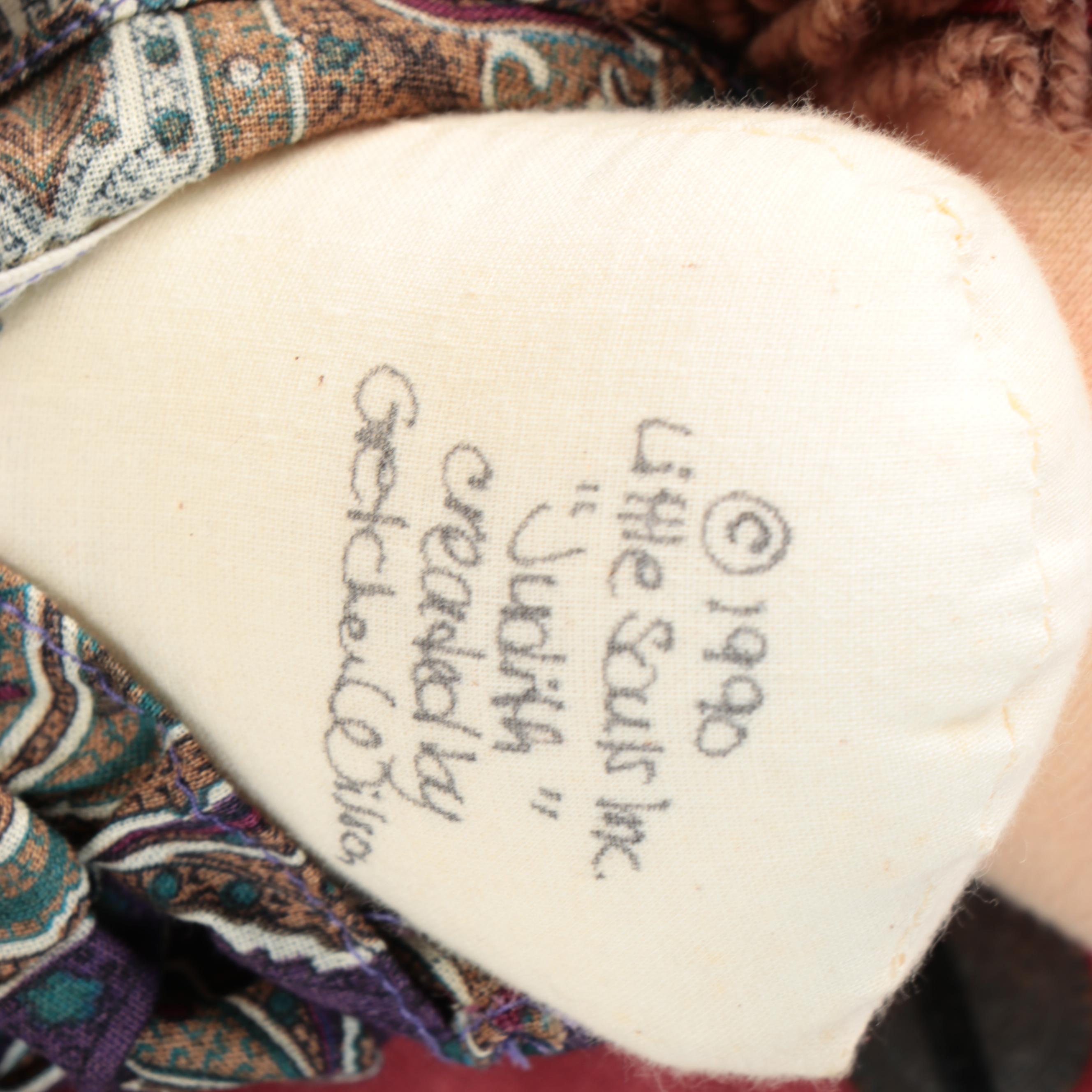 Gretchen Wilson "Gertie" and "Judith" Fabric Little Souls Dolls