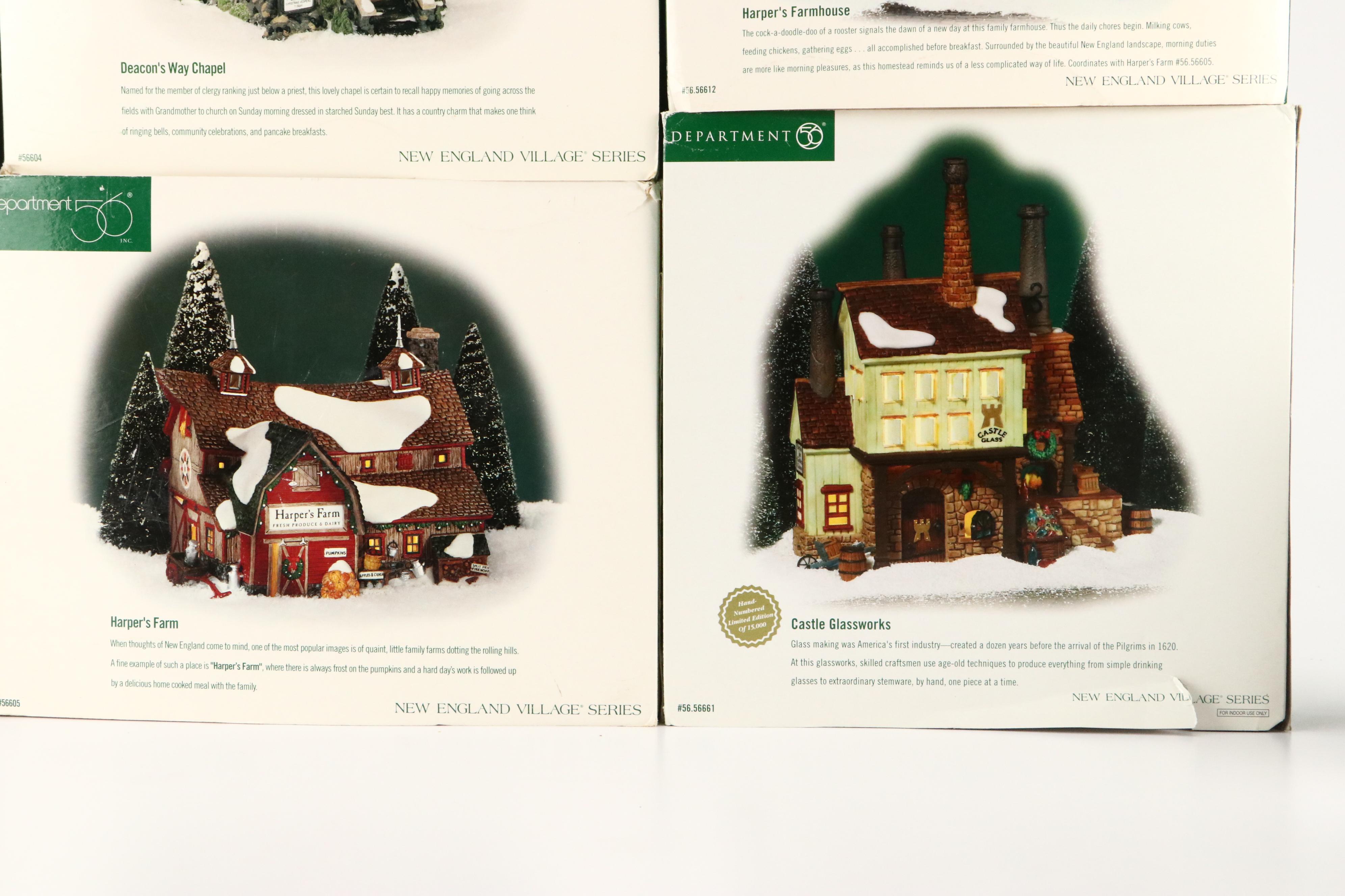 Department 56 Heritage Collection New England Village Buildings